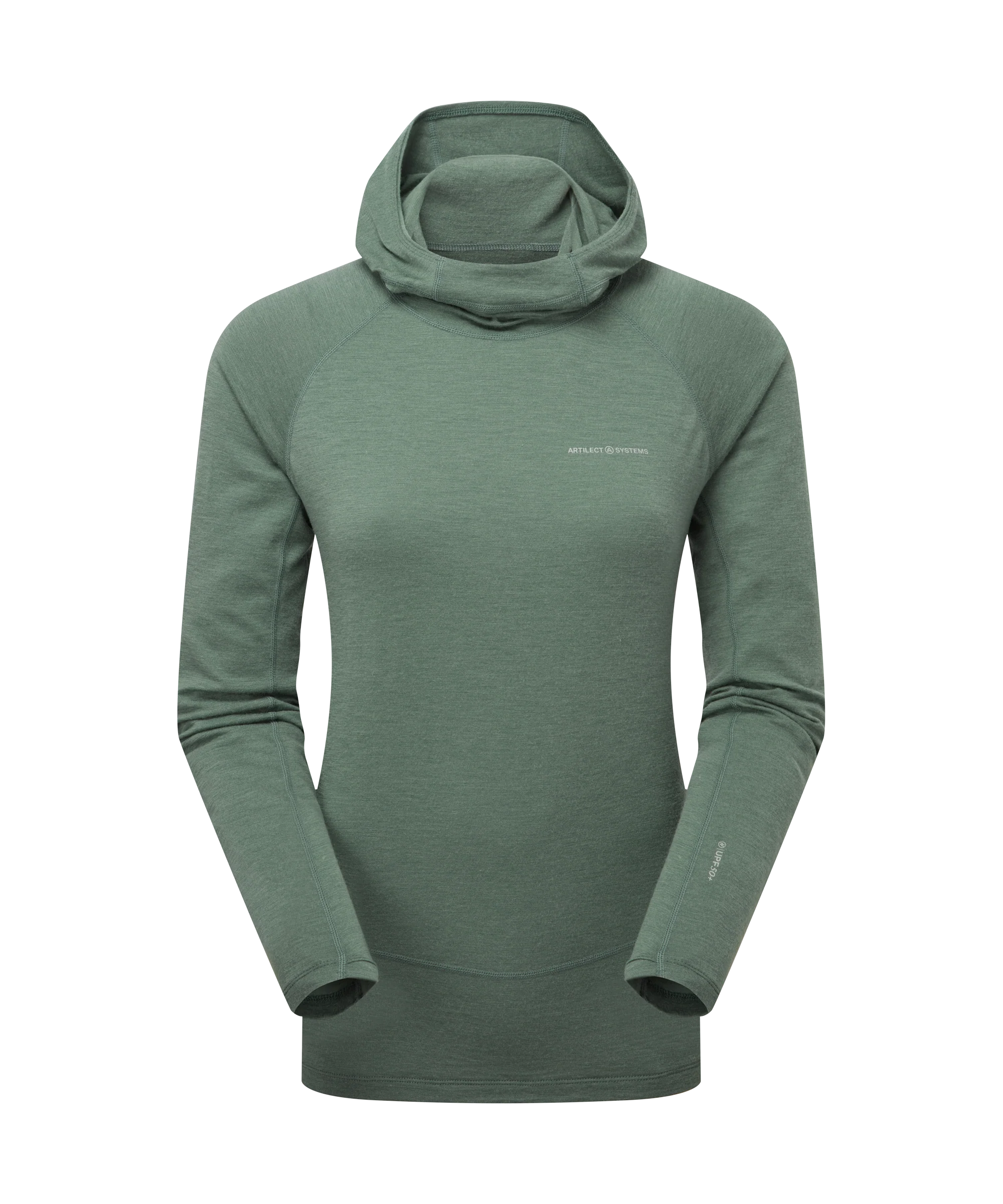 Womens Exposure Hoodie - Sagebrush