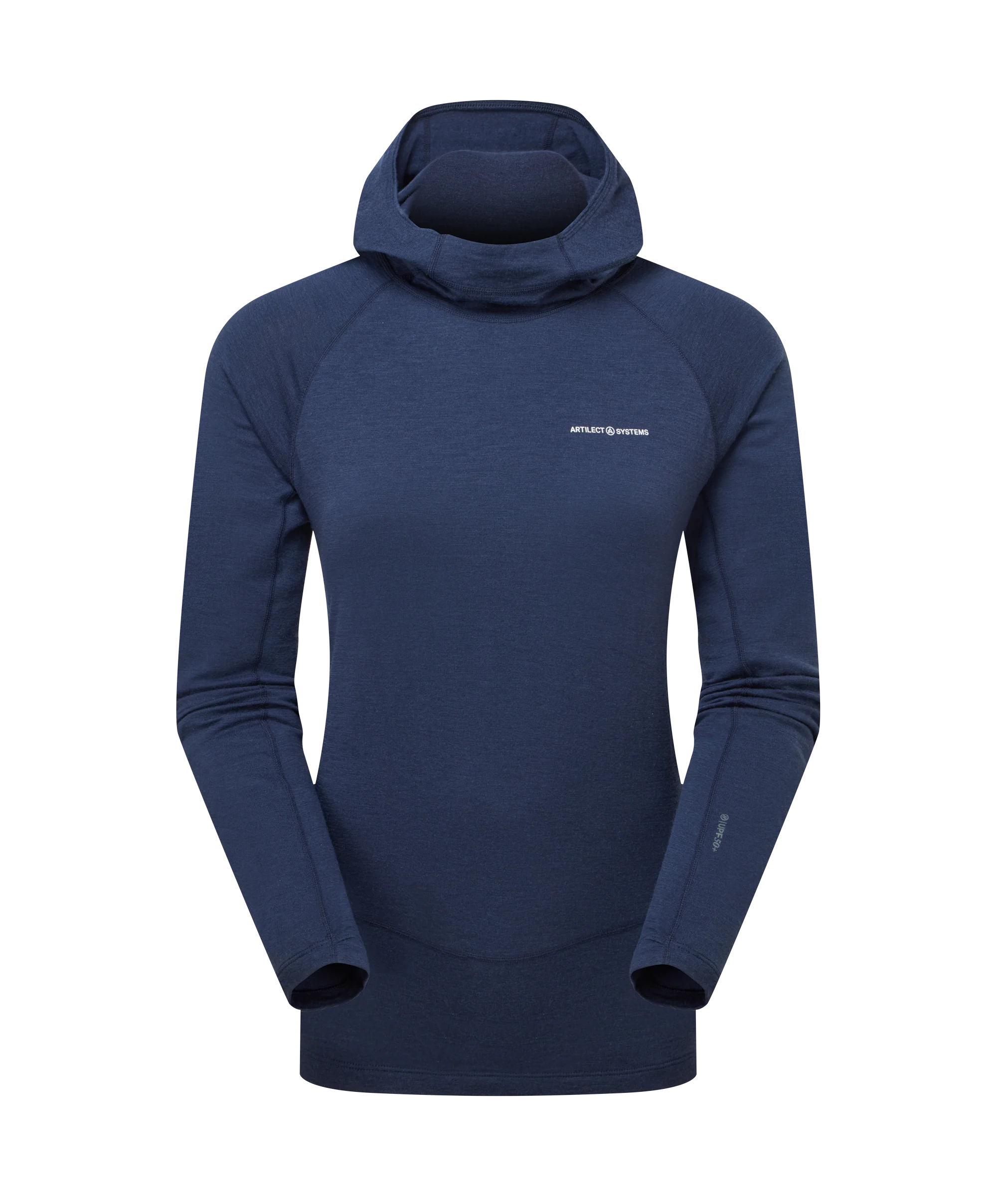 Womens Exposure Hoodie - Sky Captain