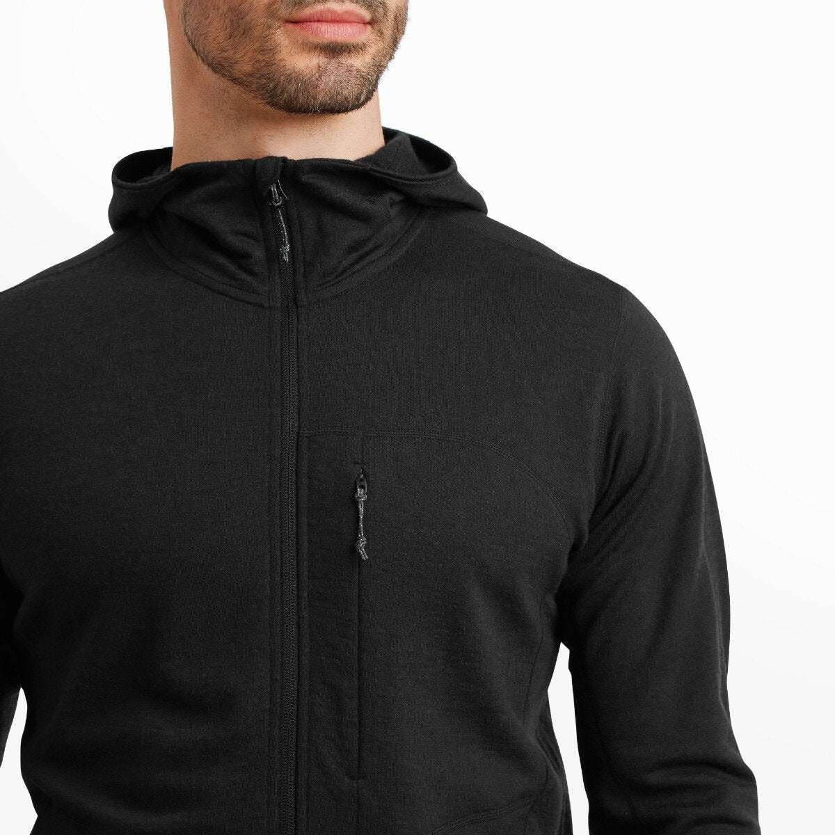 Mens Quandary Peak Hoodie - Black