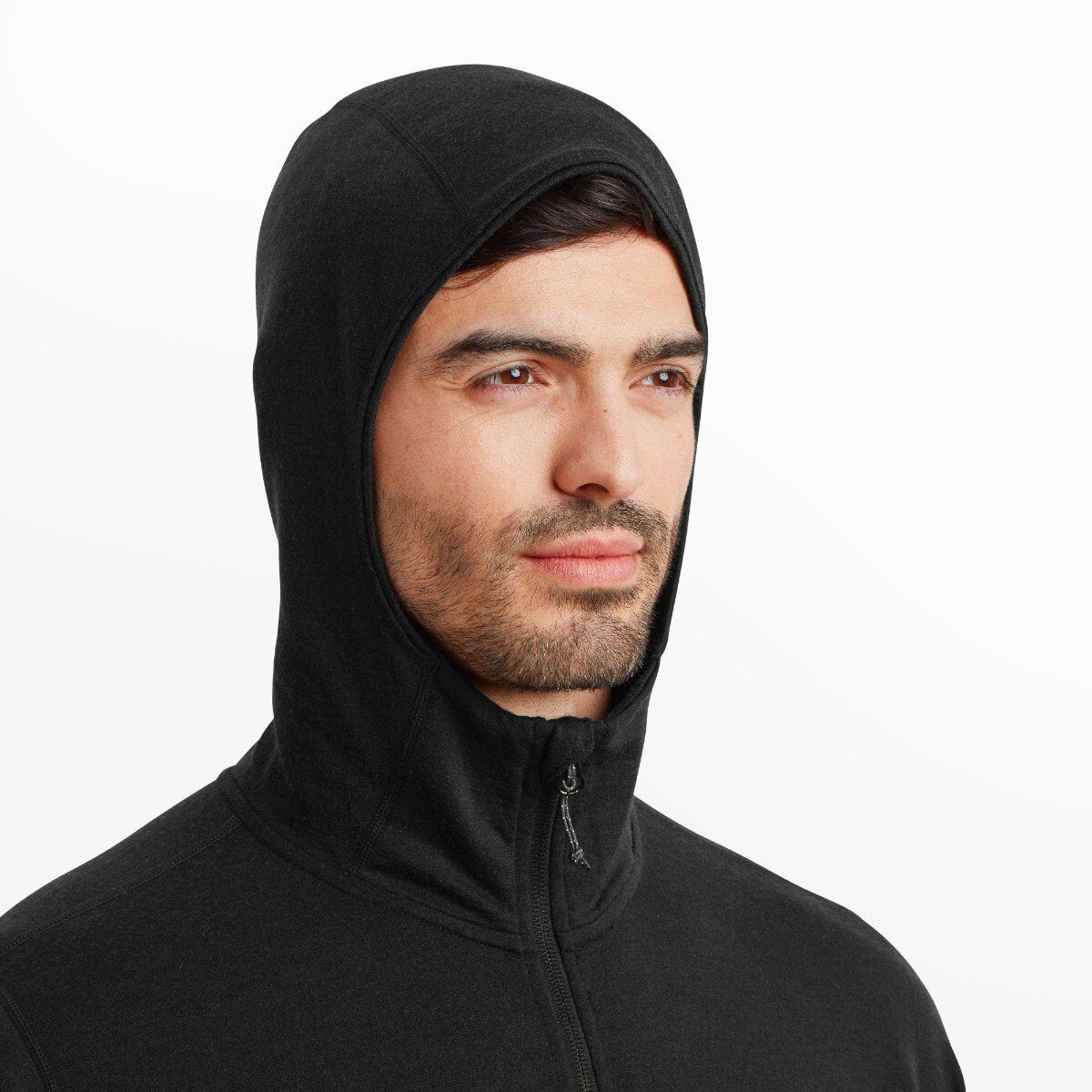 Mens Quandary Peak Hoodie - Black