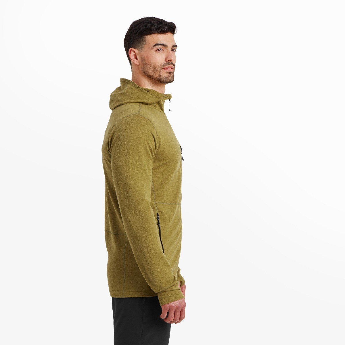 Mens Quandary Peak Hoodie - Moss