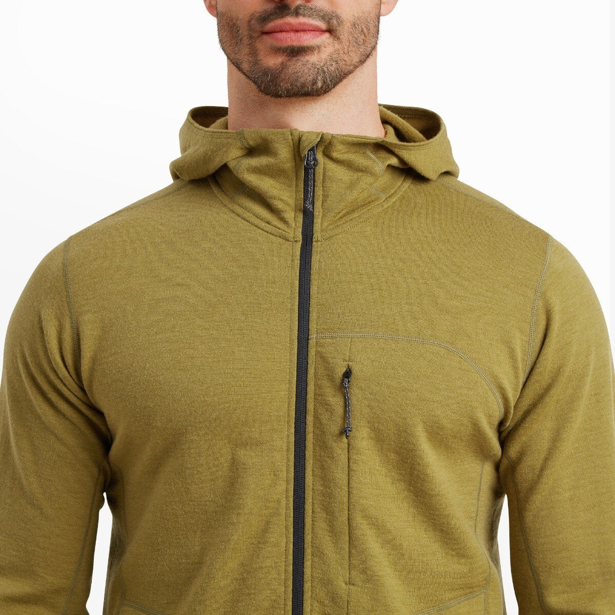 Mens Quandary Peak Hoodie - Moss