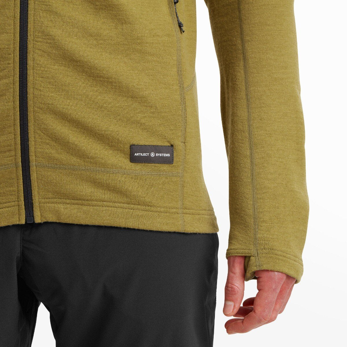 Mens Quandary Peak Hoodie - Moss