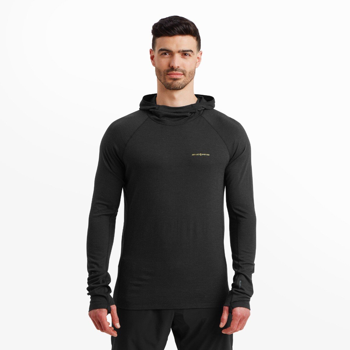 Mens Exposure Hoodie - Black