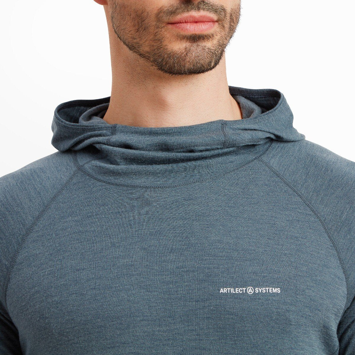 Mens Exposure Hoodie - Dark Slate