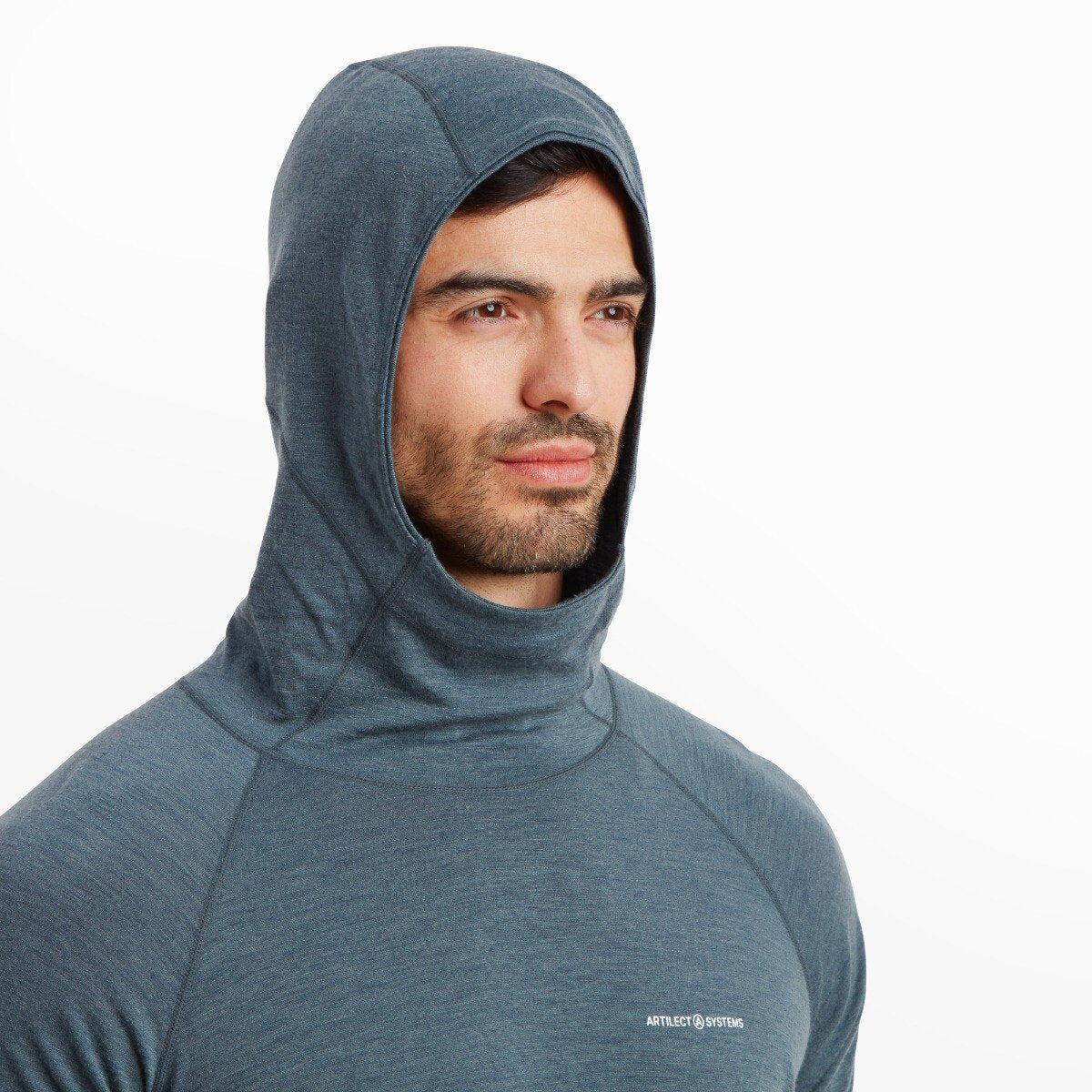 Mens Exposure Hoodie - Dark Slate