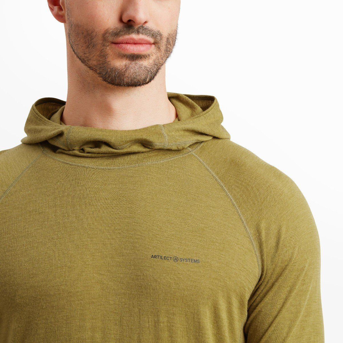 Mens Exposure Hoodie - Moss