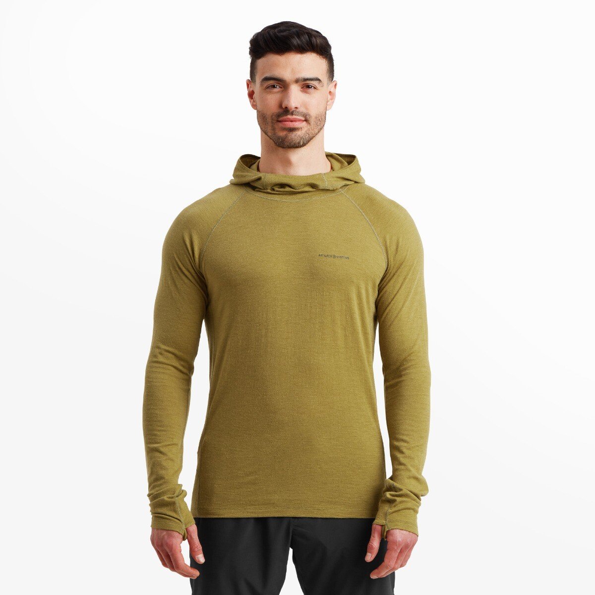 Mens Exposure Hoodie - Moss