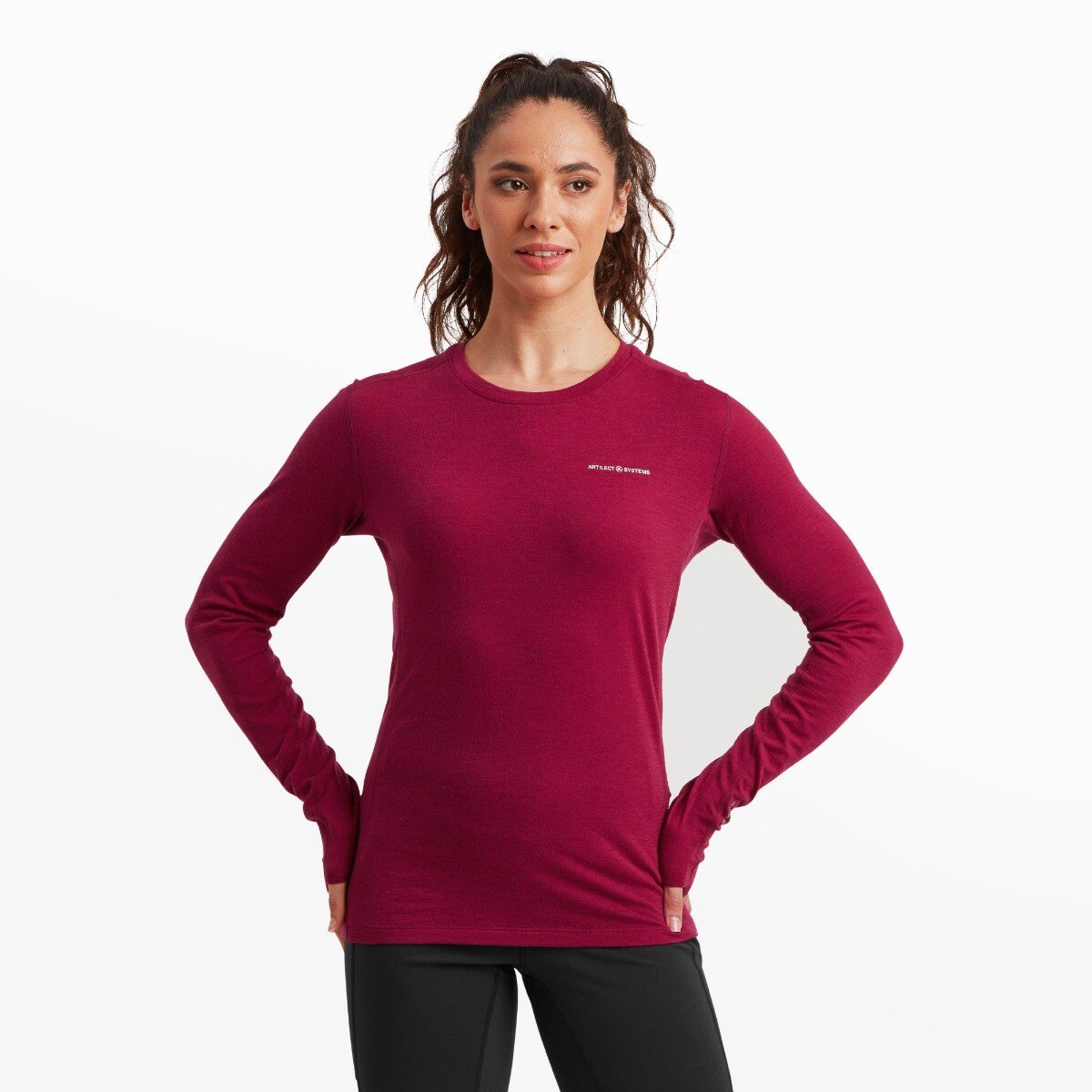 Womens Exposure Long Sleeve Tee - Primrose