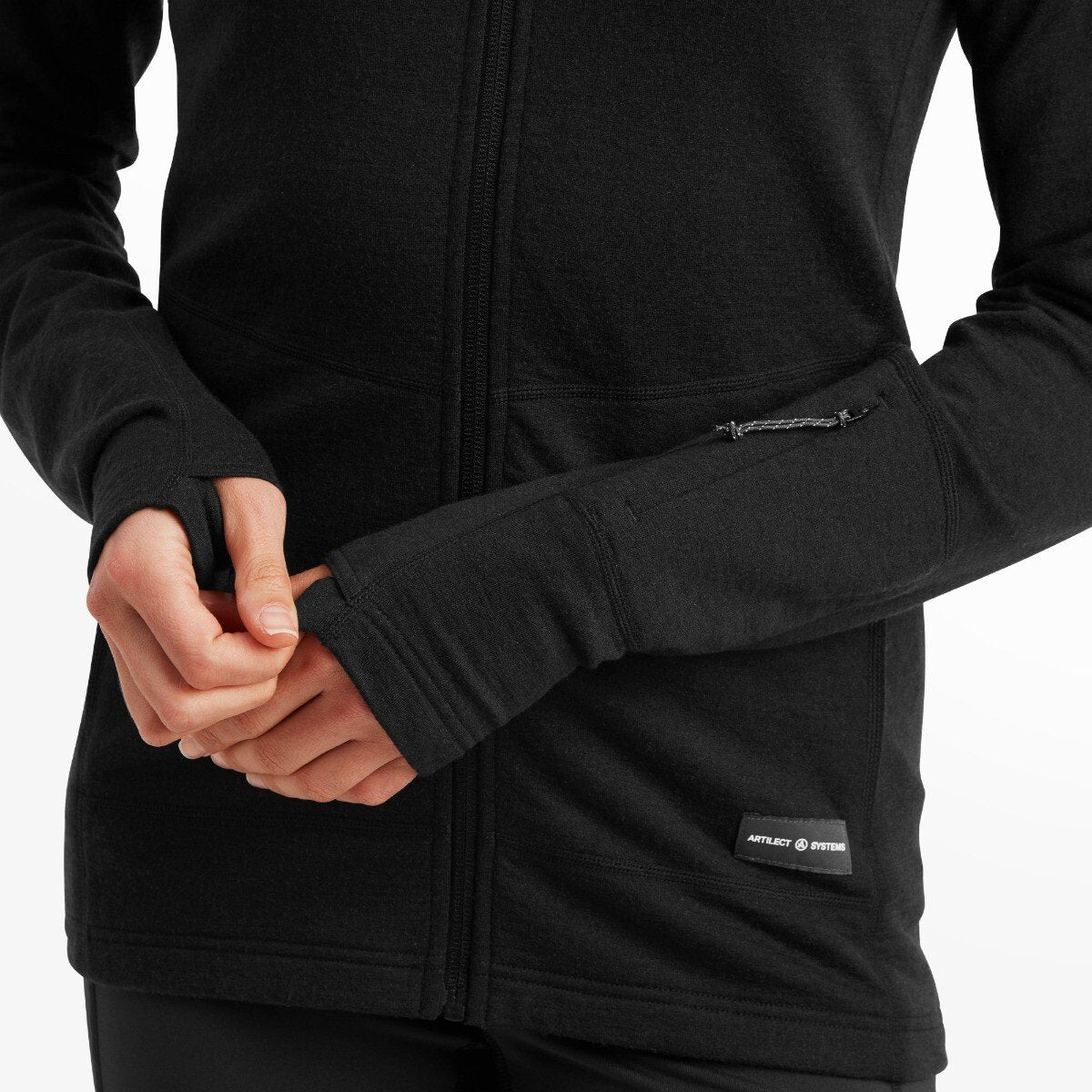 Womens Quandary Peak Hoodie - Black