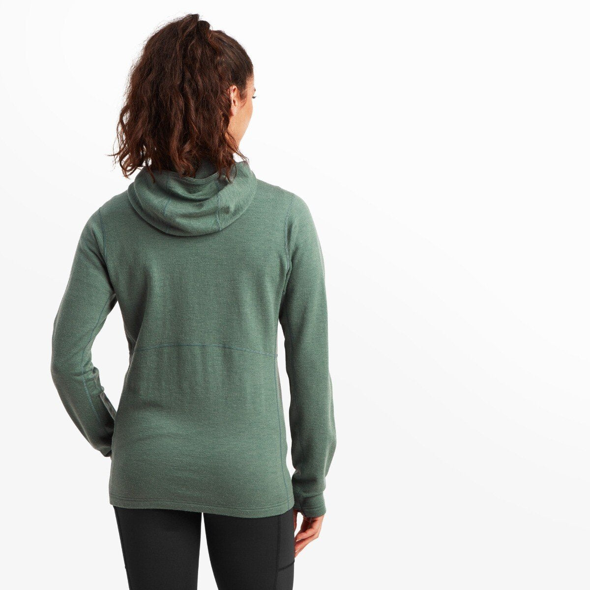 Womens Quandary Peak Hoodie - Sagebrush