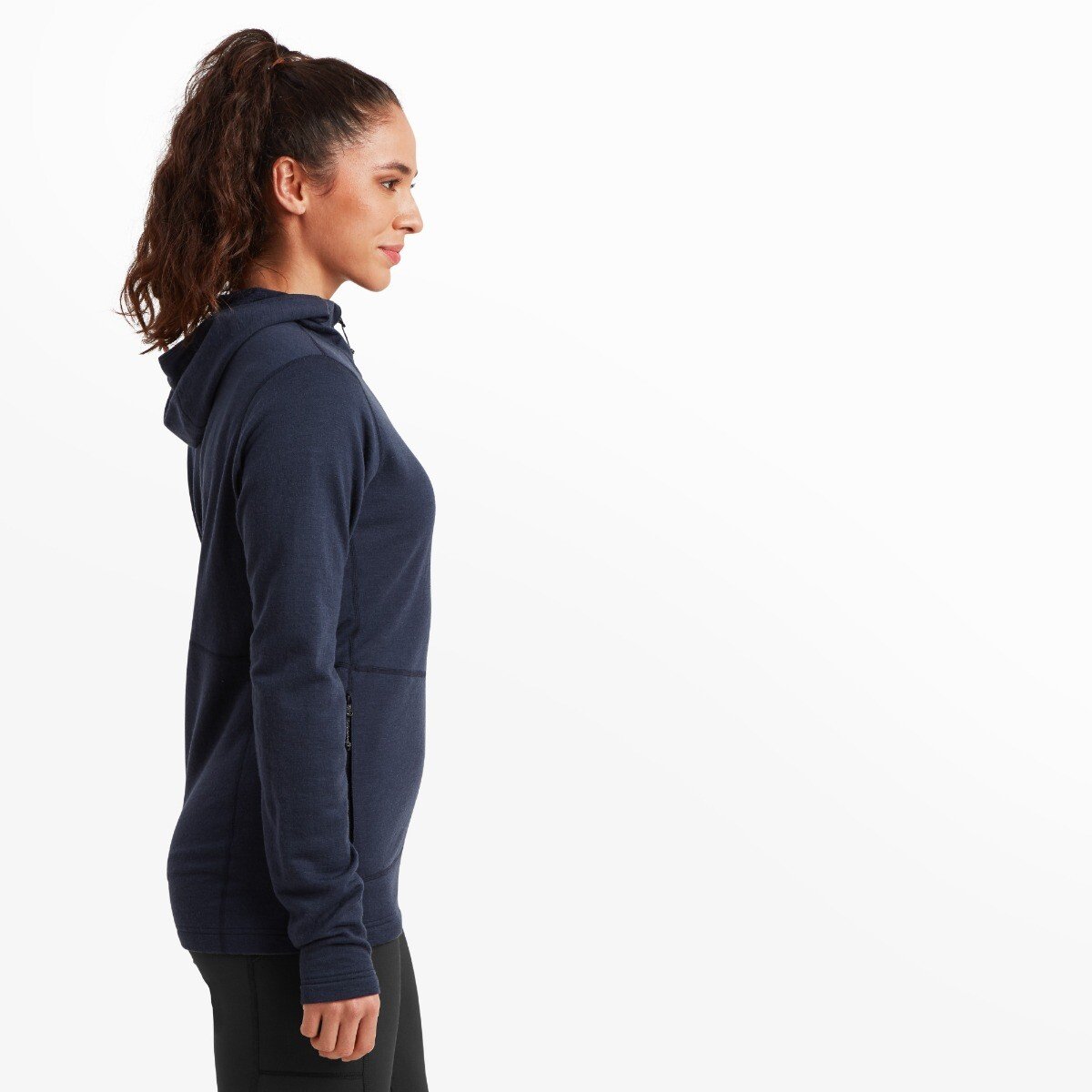 Womens Quandary Peak Hoodie - Sky Captain