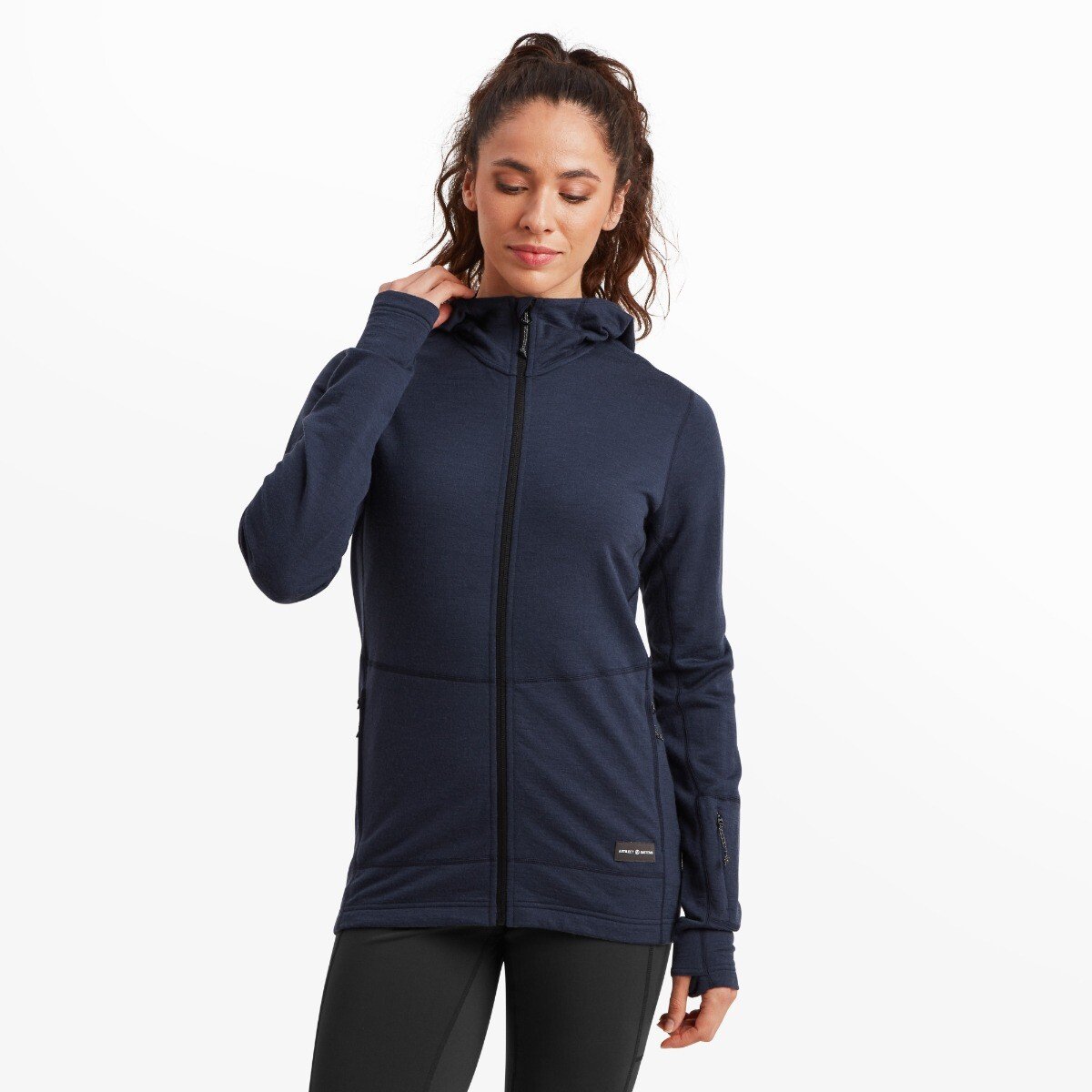 Womens Quandary Peak Hoodie - Sky Captain