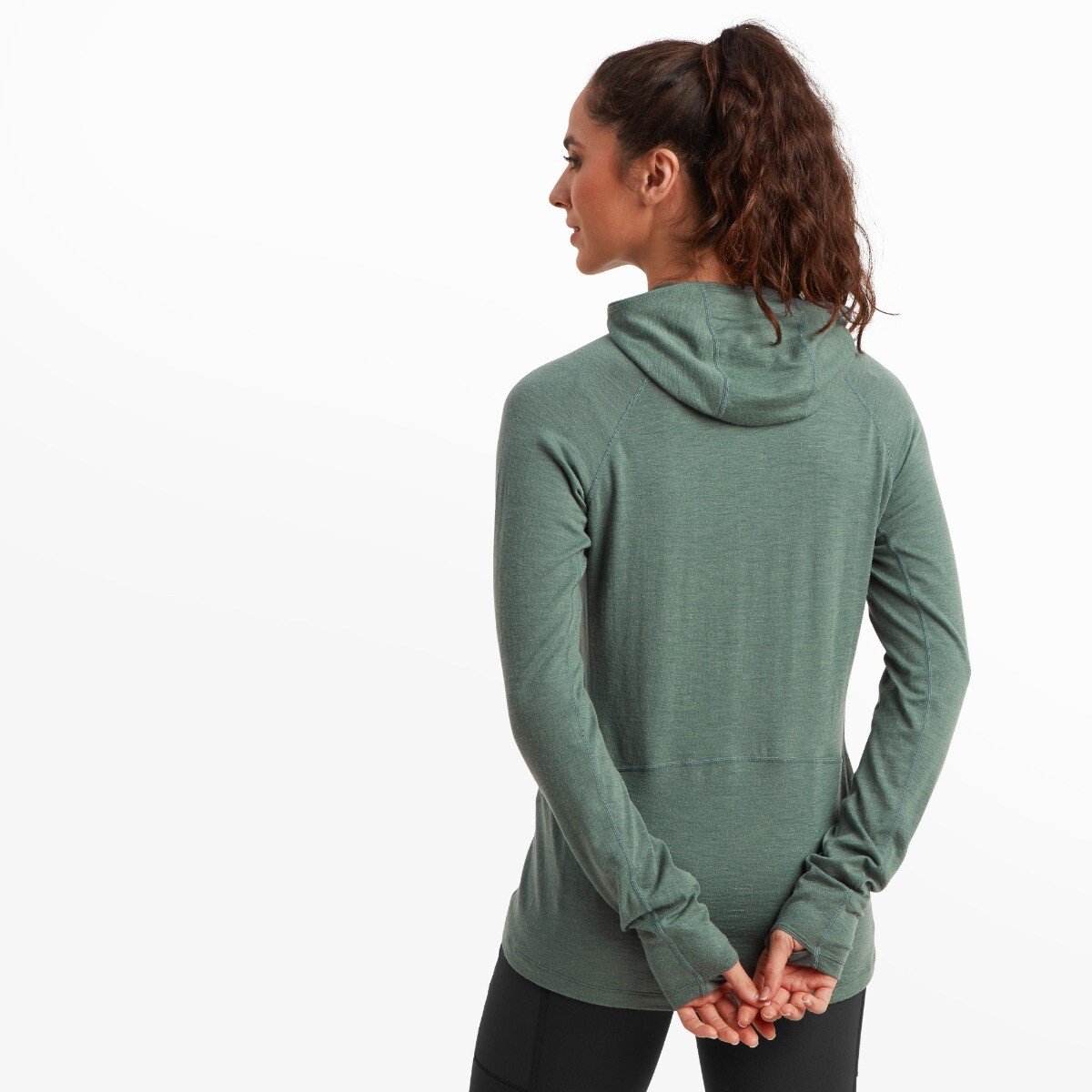 Womens Exposure Hoodie - Sagebrush