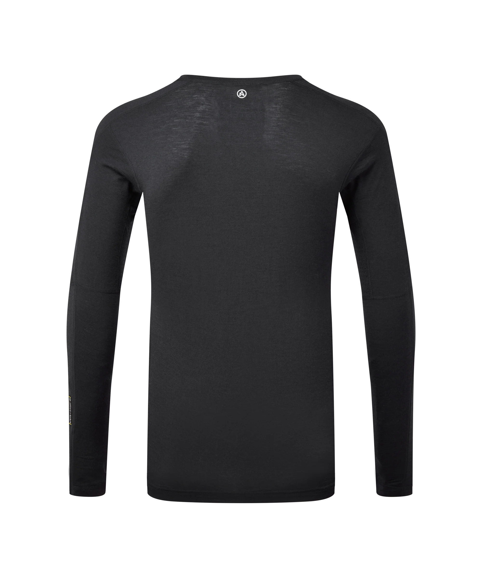 Mens Boulder 125 Long Sleeve Crew - Black