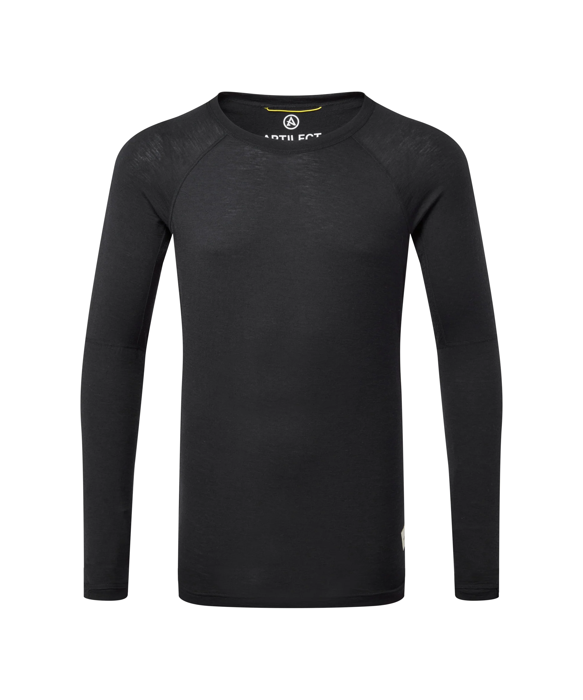 Mens Boulder 125 Long Sleeve Crew - Black