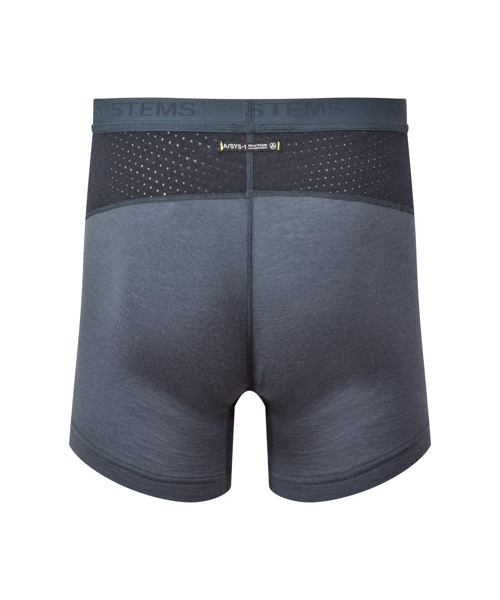 Mens Boulder 125 Boxer Brief - Dusk Blue/Black