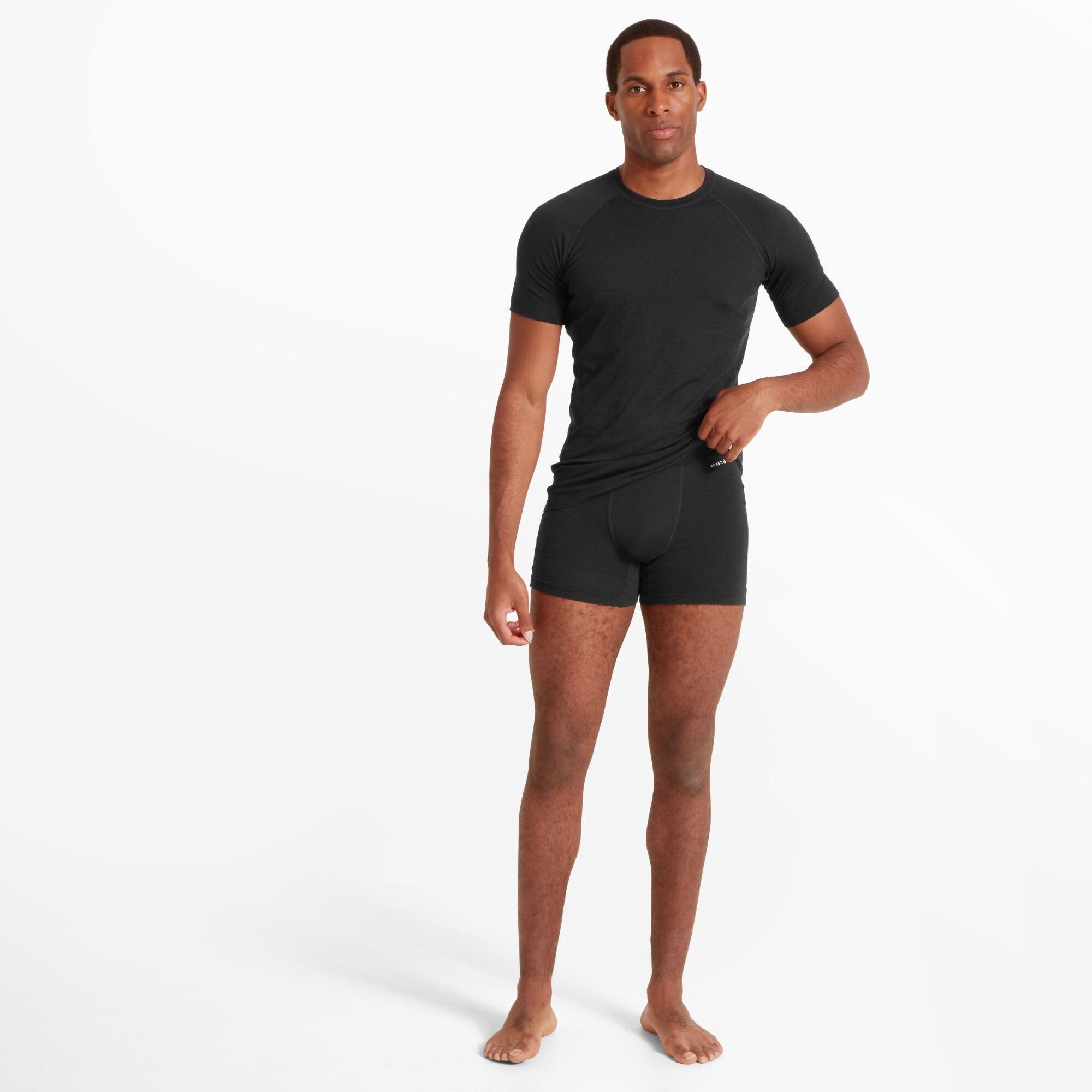 Mens Boulder 125 Boxer Brief - Black