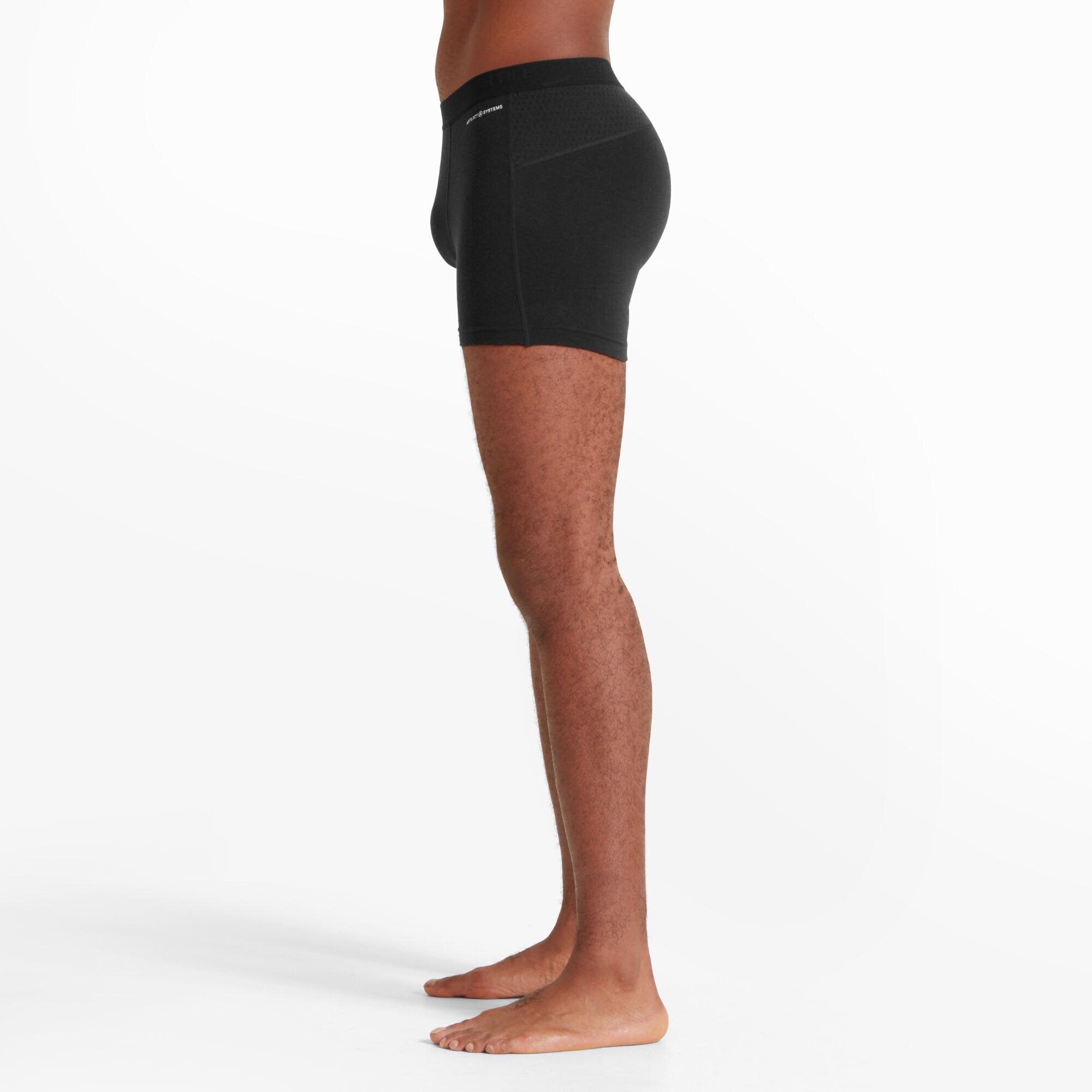 Mens Boulder 125 Boxer Brief - Black