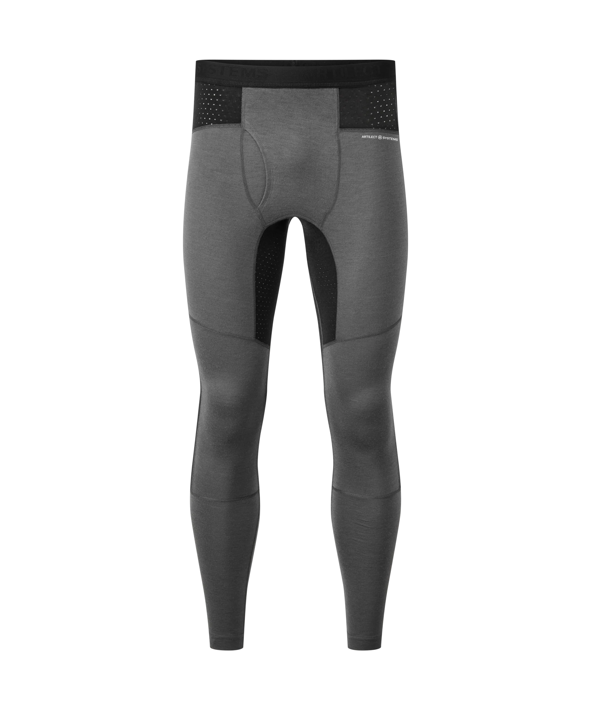 Mens Goldhill 125 Zoned Legging - Ash/Black