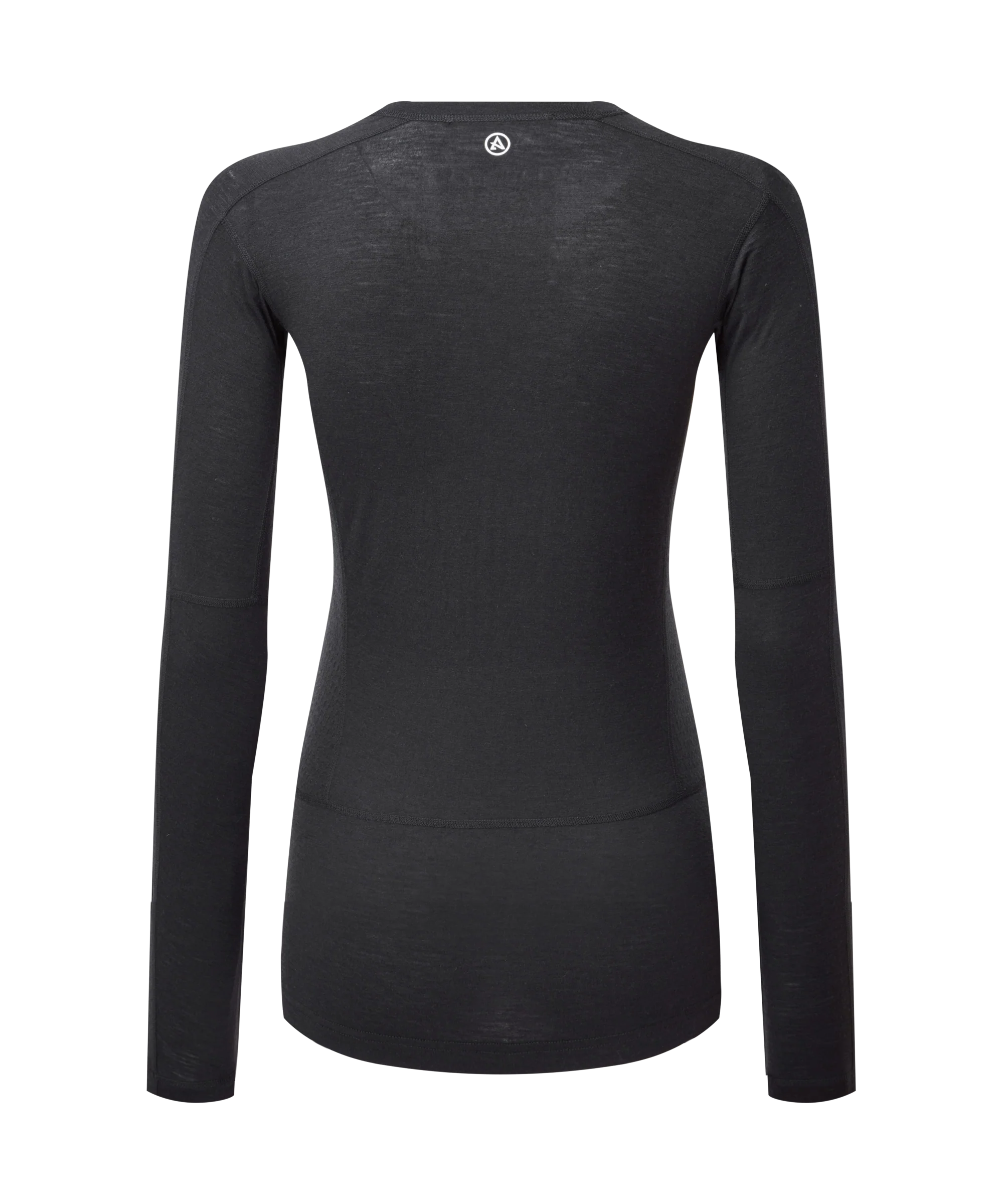 Womens Boulder 125 Long Sleeve Crew - Black