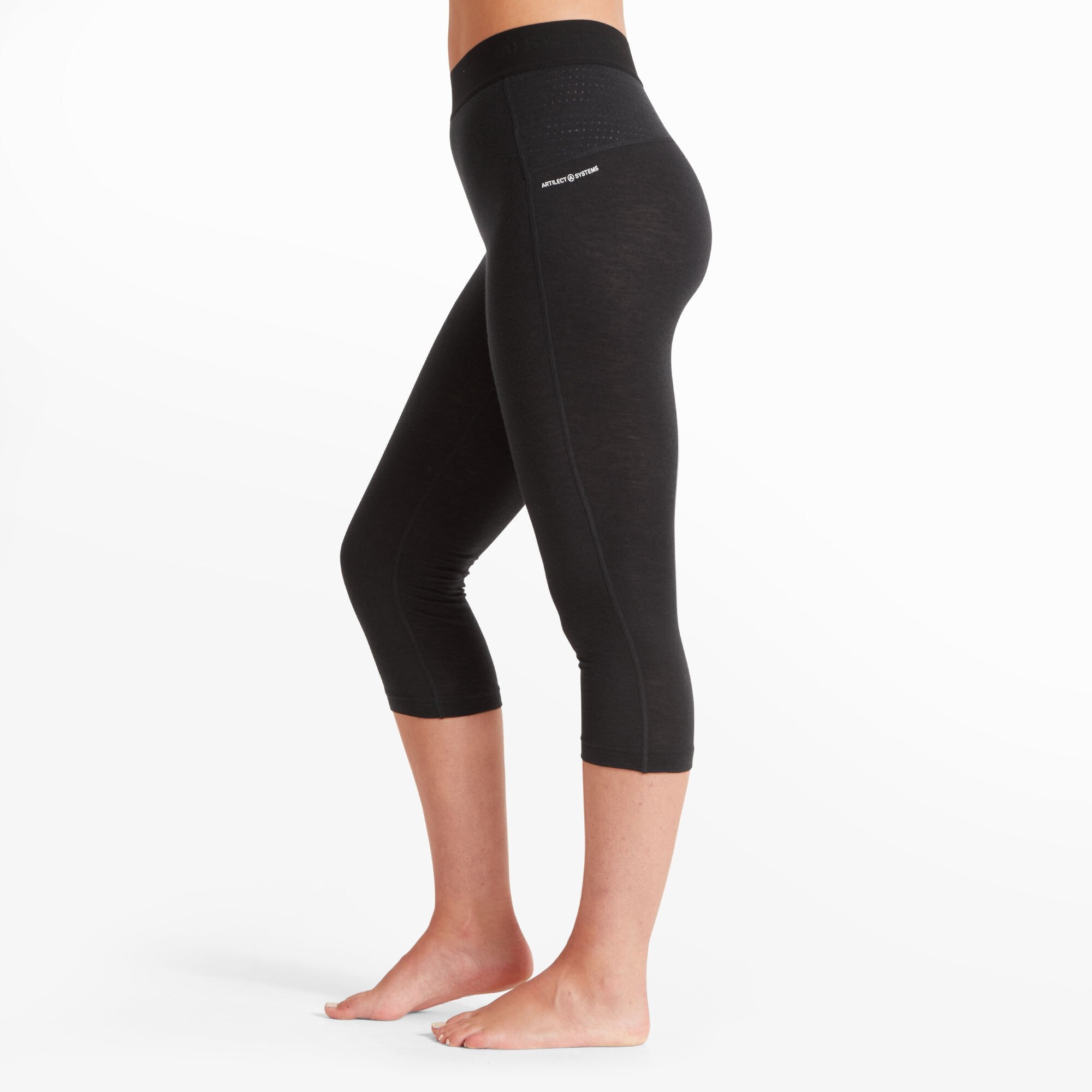 Womens Boulder 125 3/4 Legging - Black