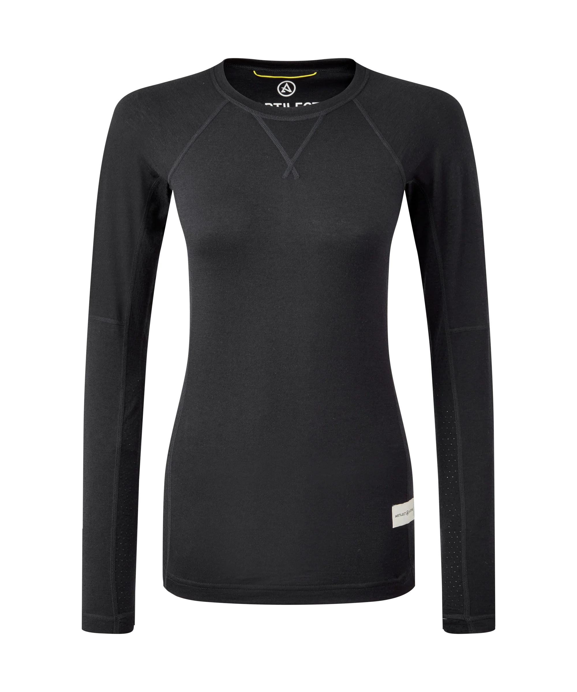 Womens Flatiron 185 Crew - Black