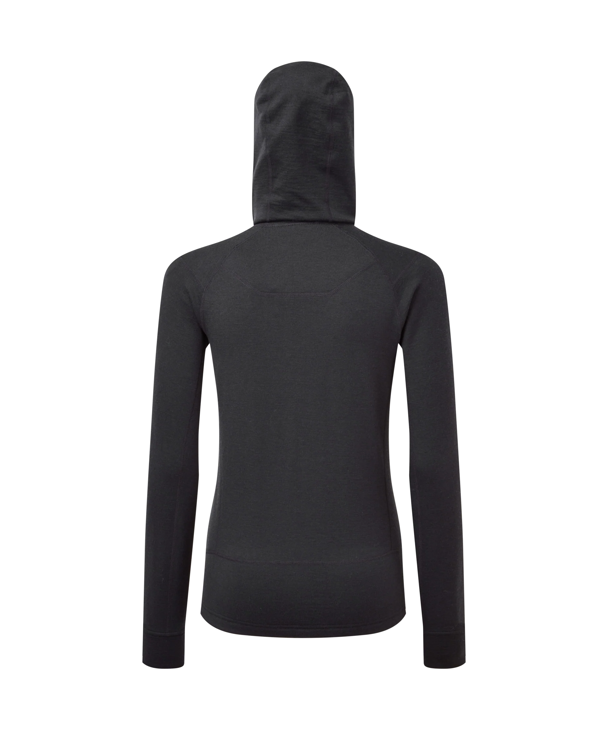 Womens Eldorado Merino Hoodie - Black