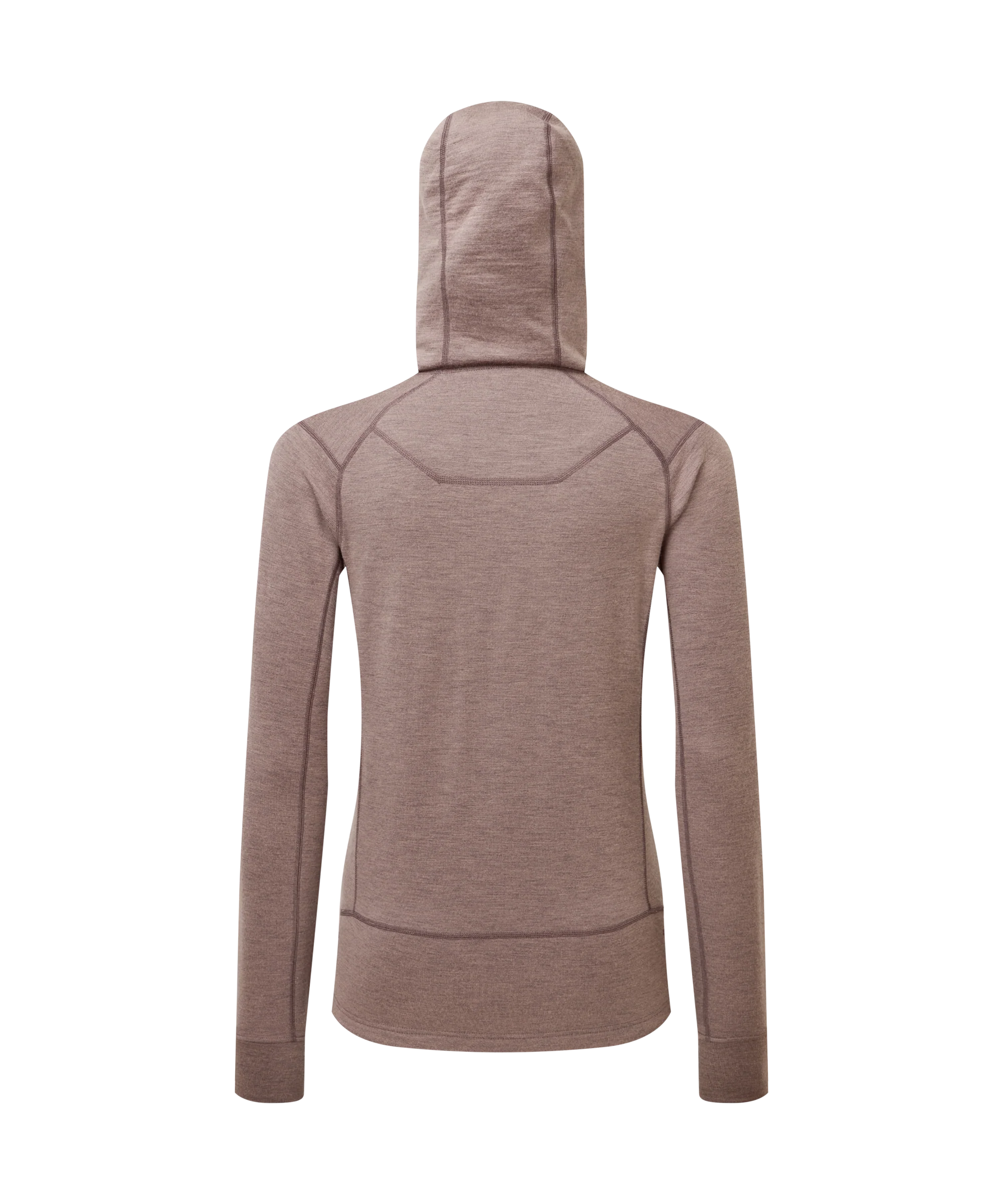 Womens Eldorado Merino Hoodie - Geode Purple