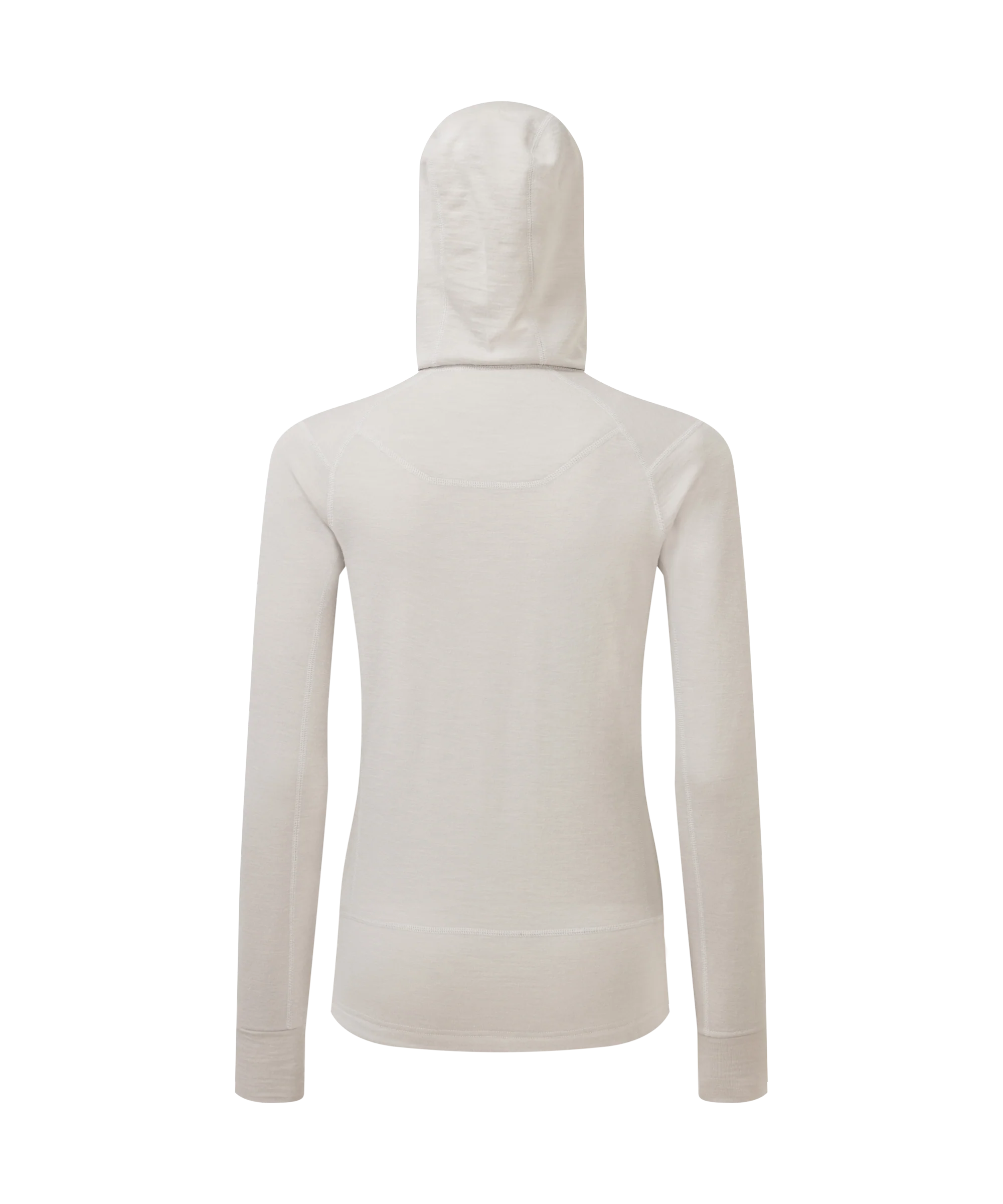 Womens Eldorado Merino Hoodie - Moonbeam