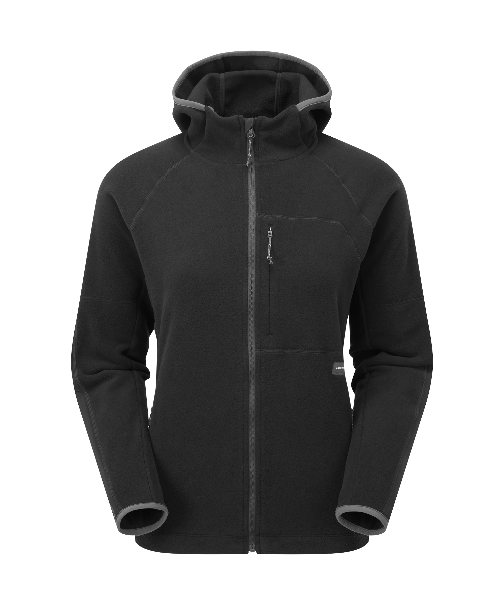 Womens Supermoon Bio Hoodie - Black