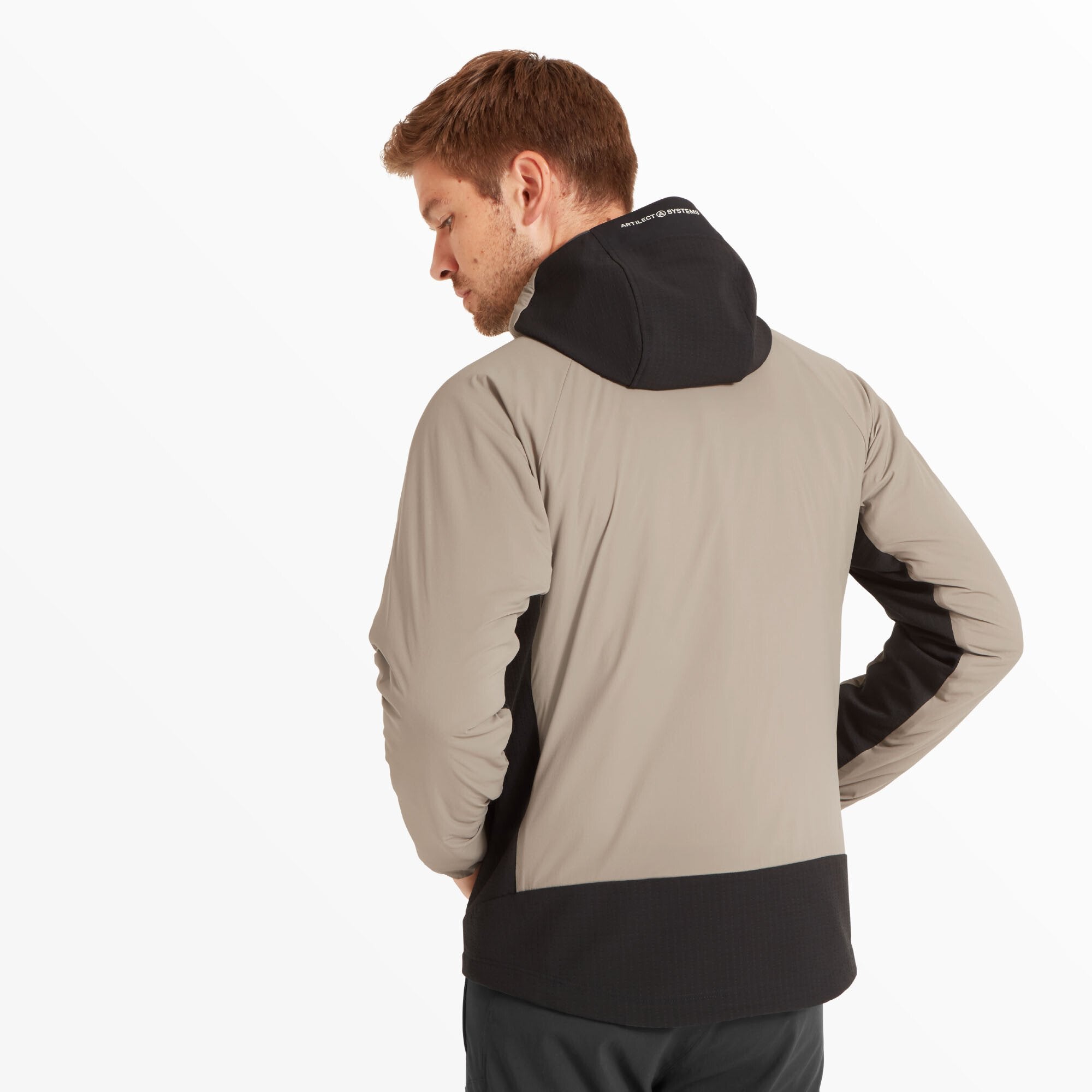 Mens Darkstart Fusion Jacket - Clay/Black