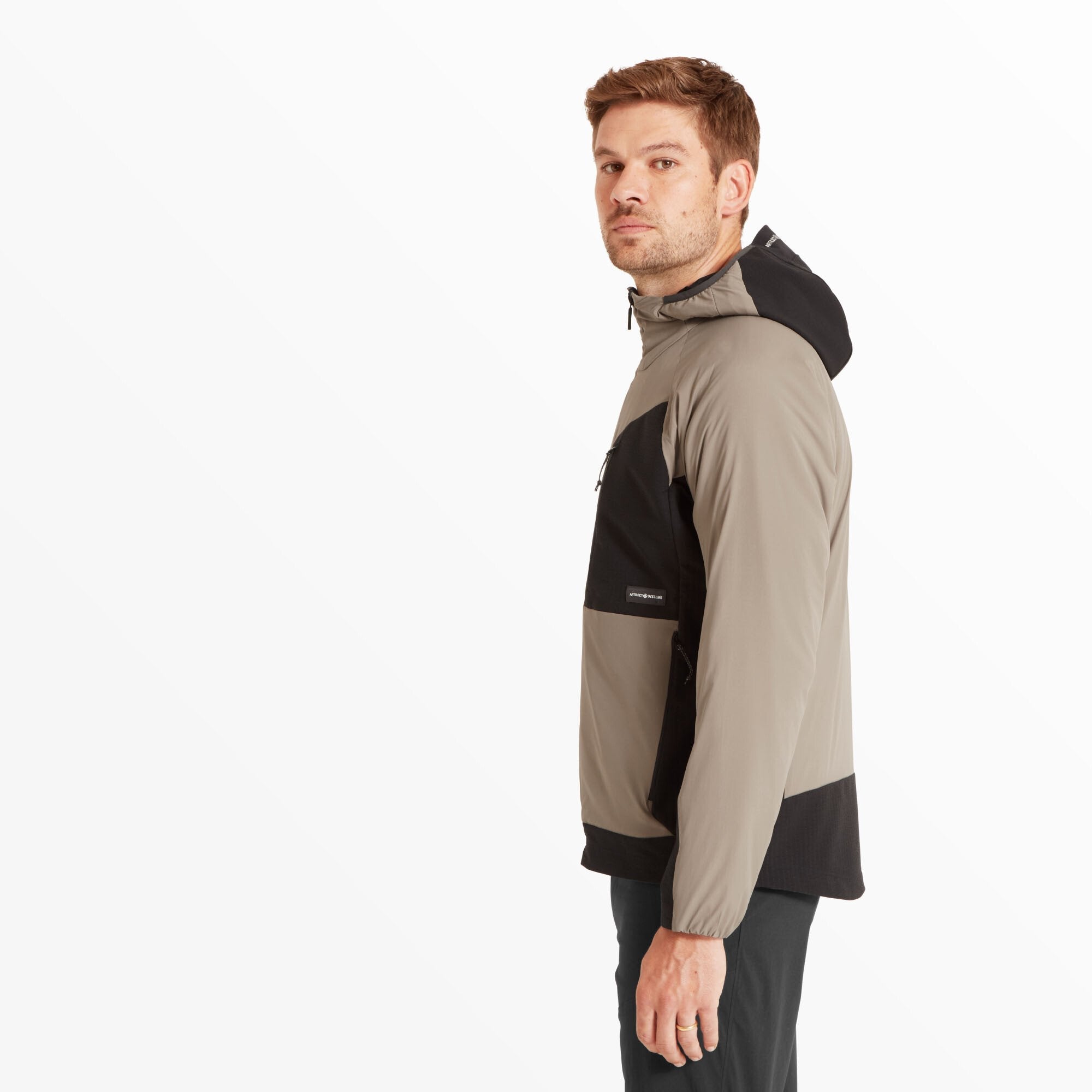 Mens Darkstart Fusion Jacket - Clay/Black