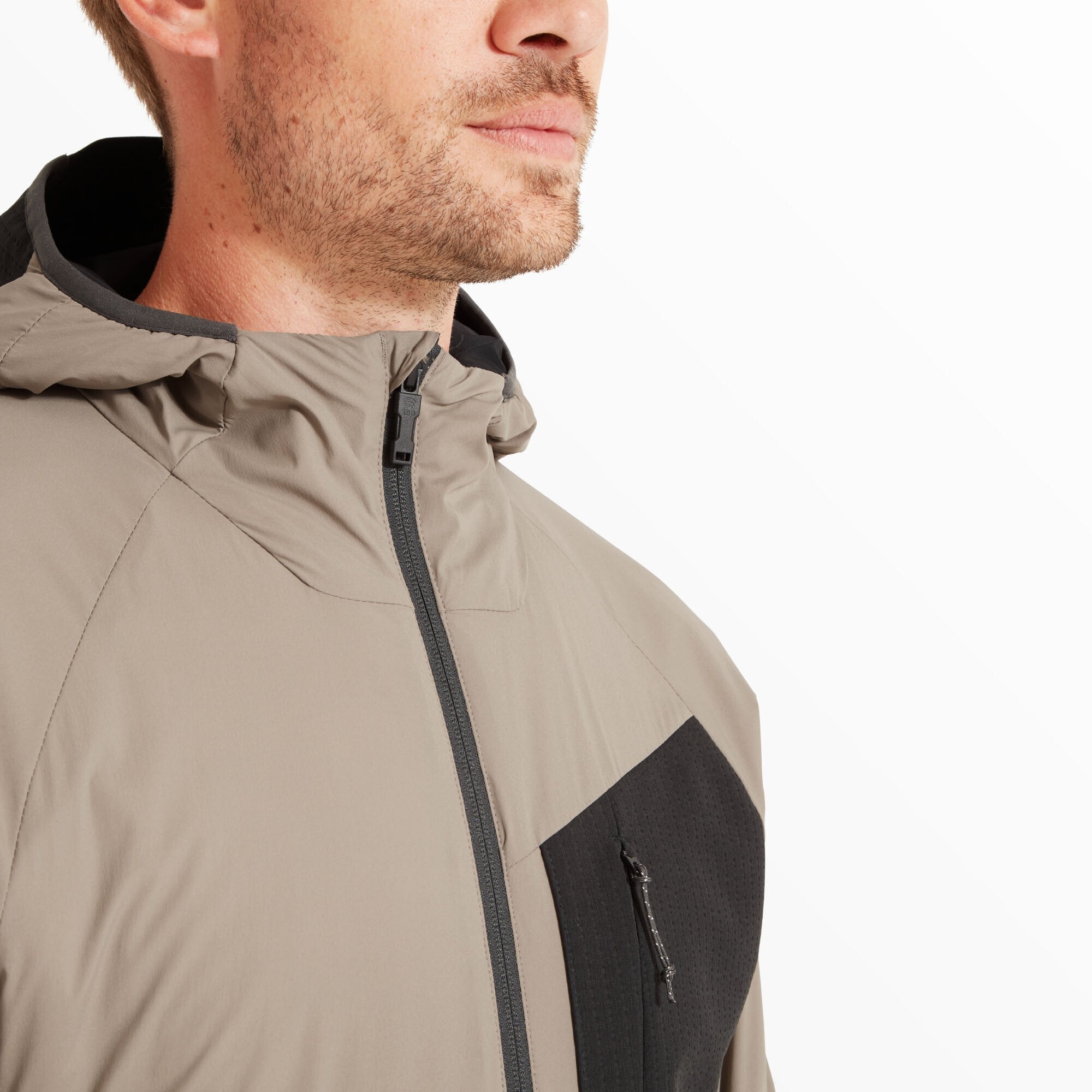 Mens Darkstart Fusion Jacket - Clay/Black