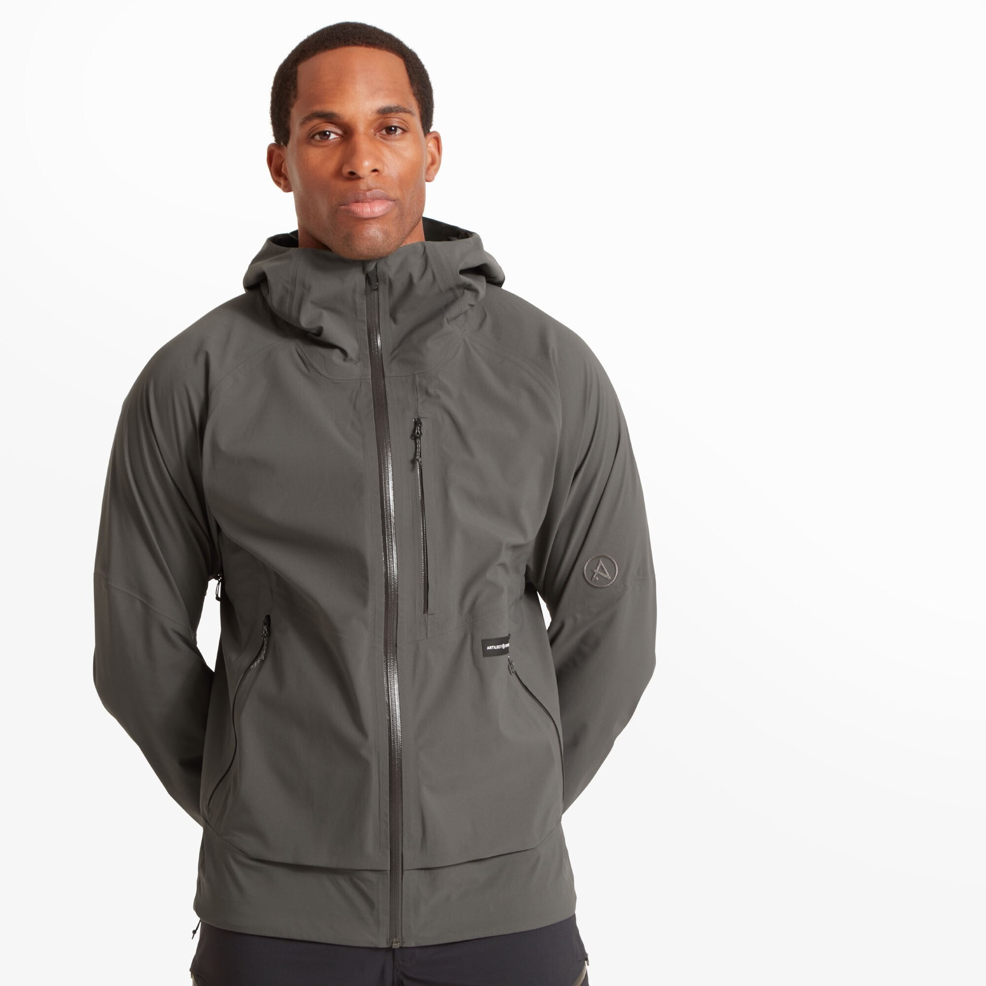 Mens Shadow Canyon Jacket - Ash/Black