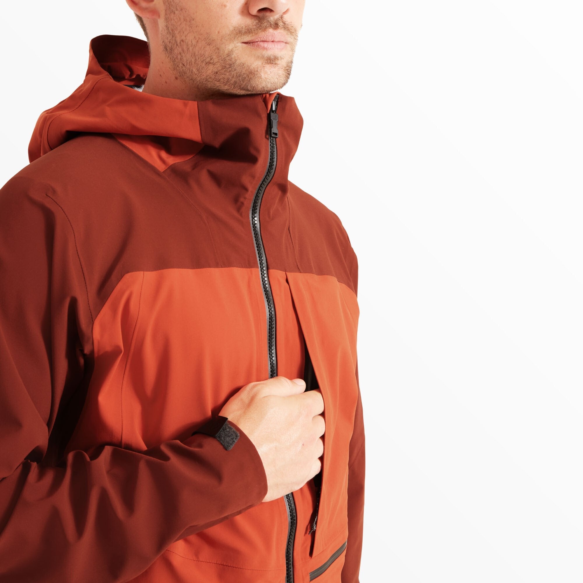 Mens Formation 3L Jacket - Fired Brick/Ember