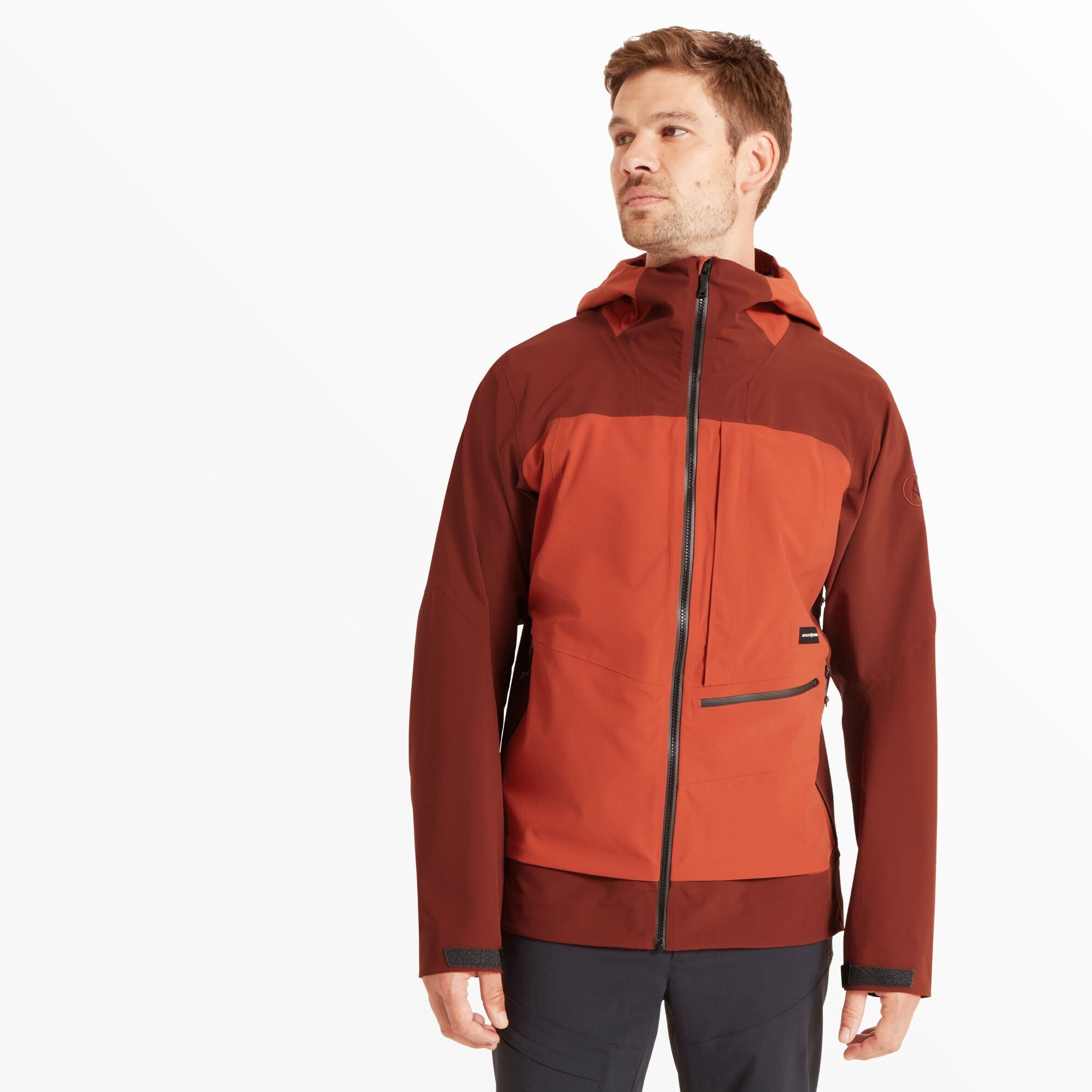 Mens Formation 3L Jacket - Fired Brick/Ember