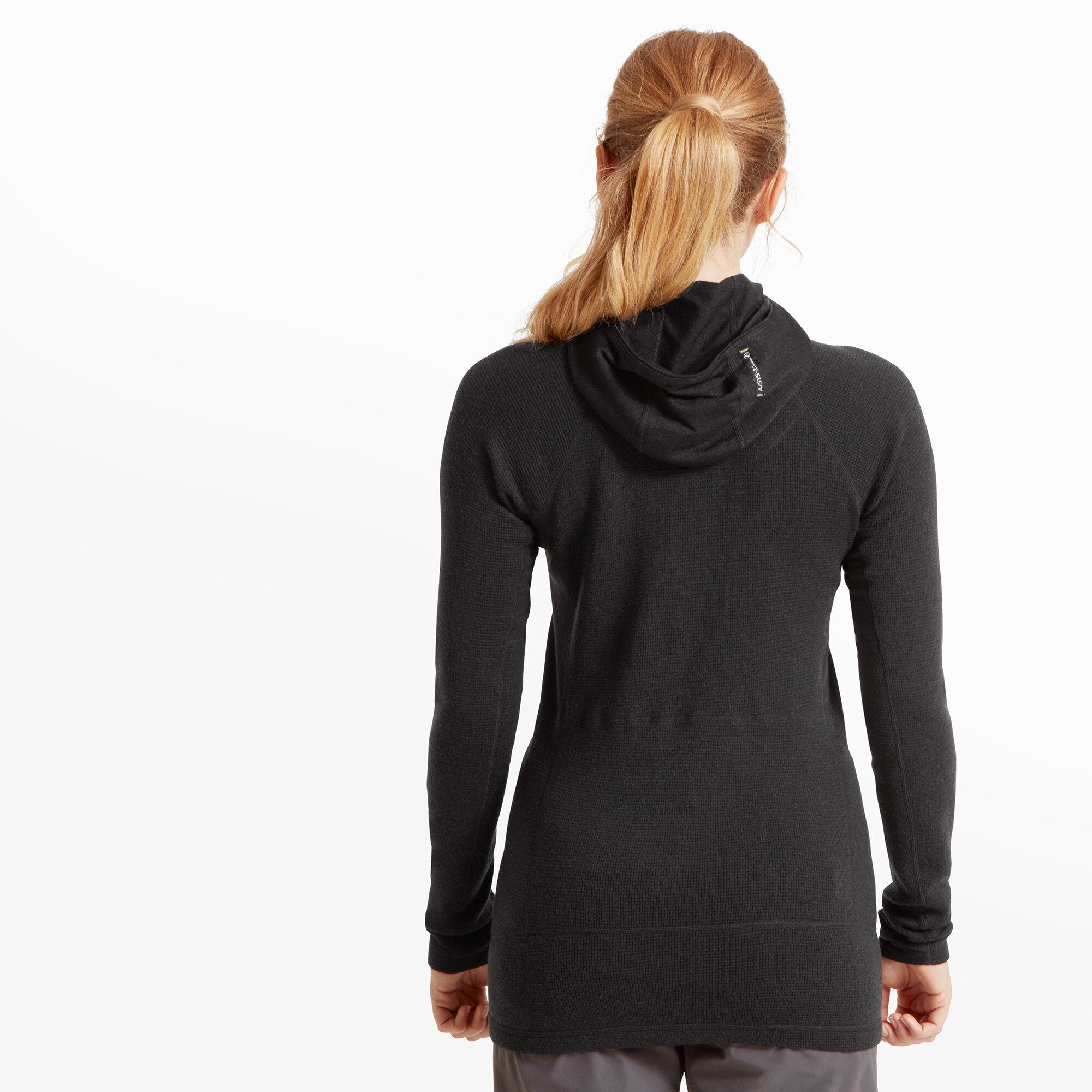 Womens Sundown 250 Half Zip Top - Black