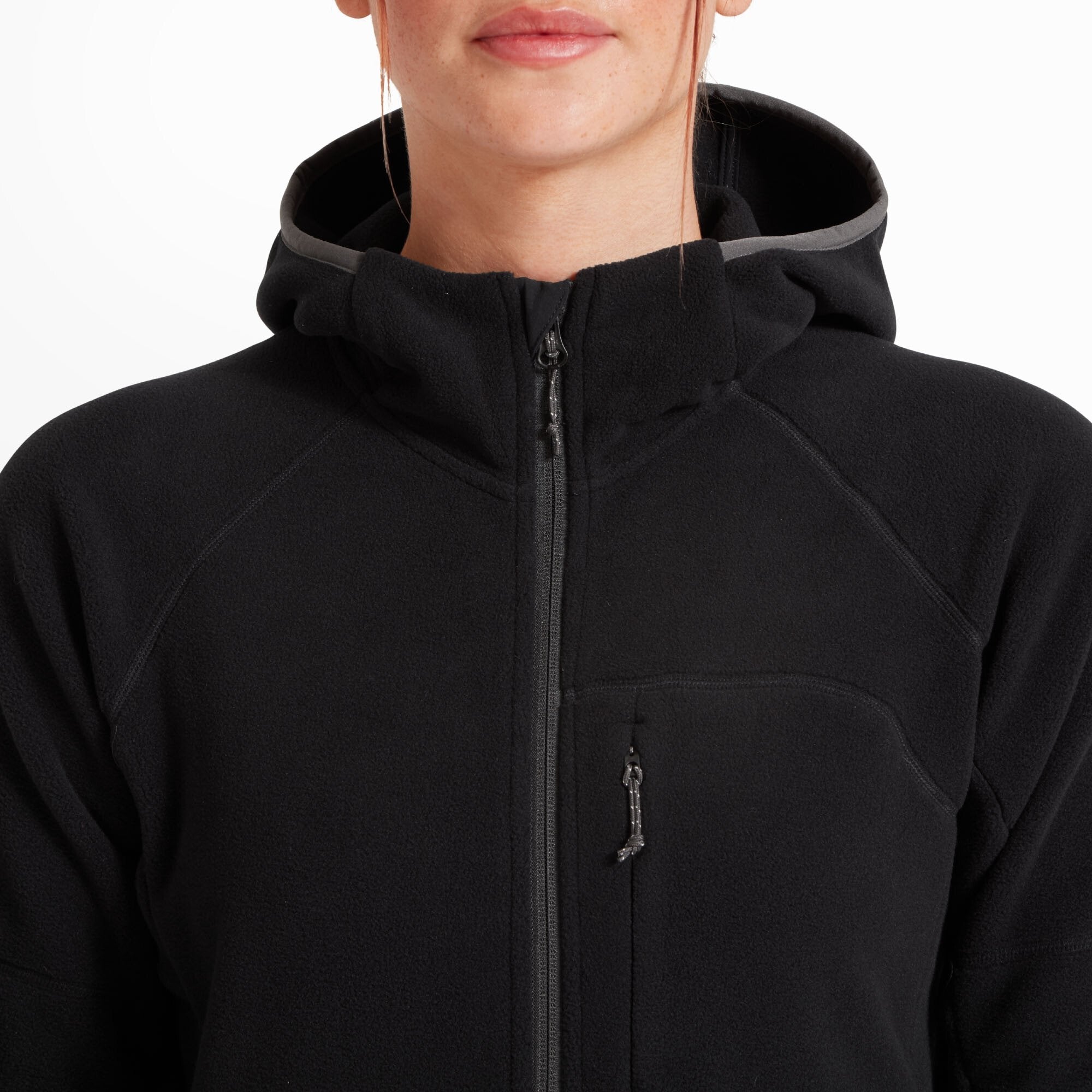 Womens Supermoon Bio Hoodie - Black