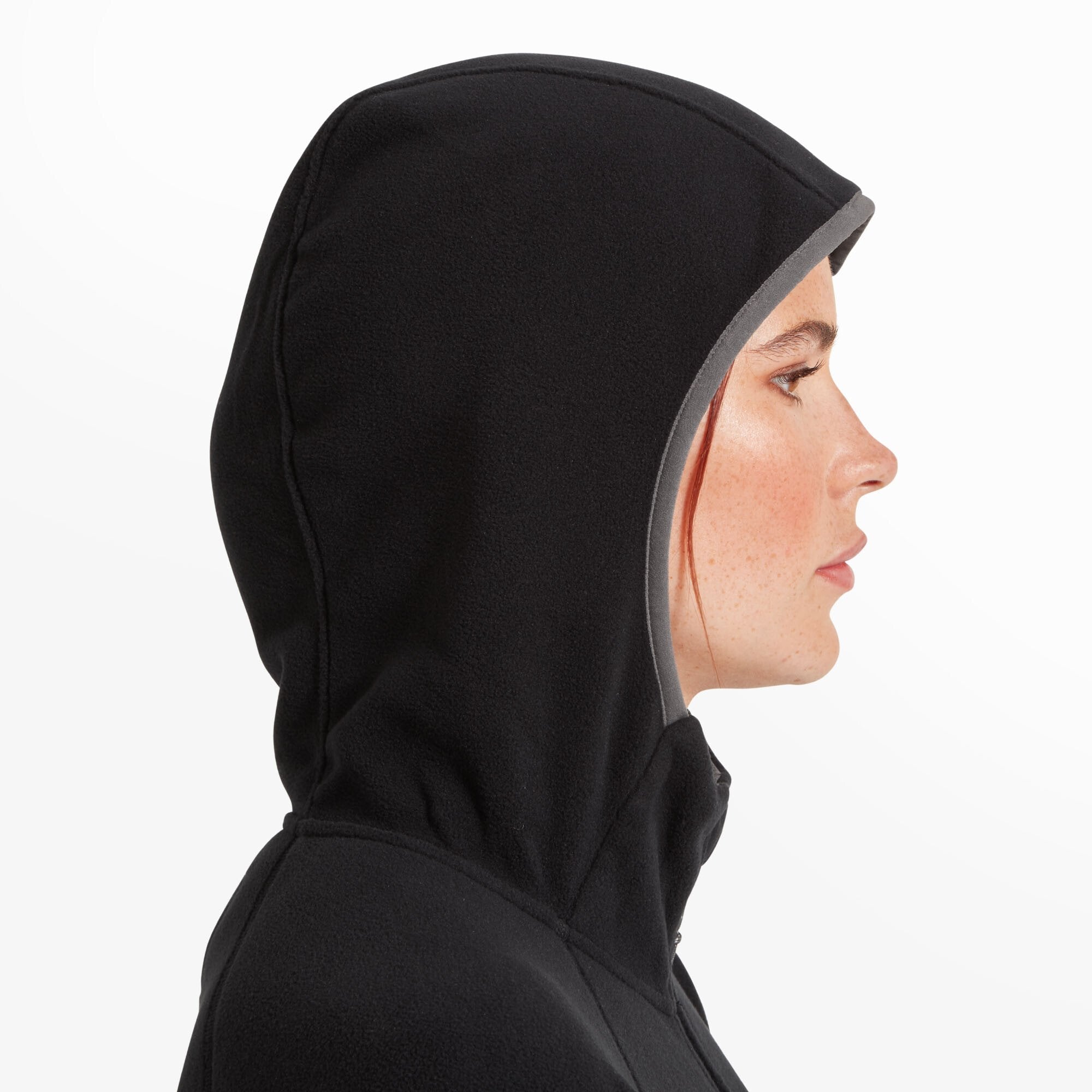 Womens Supermoon Bio Hoodie - Black