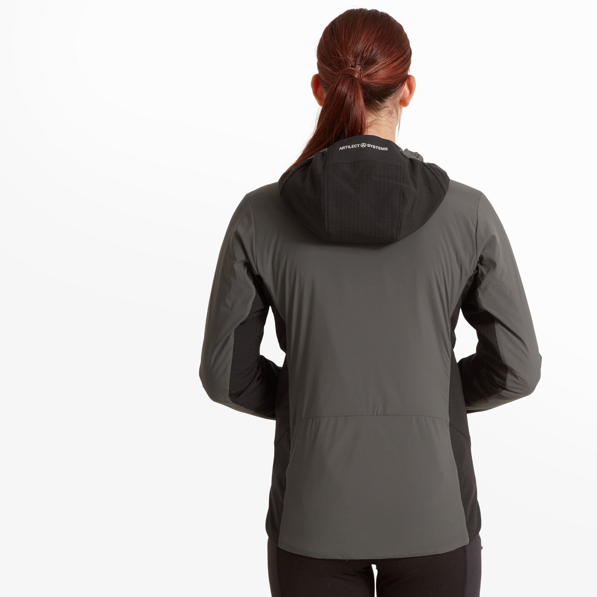 Womens Darkstart Fusion Jacket - Ash/Black