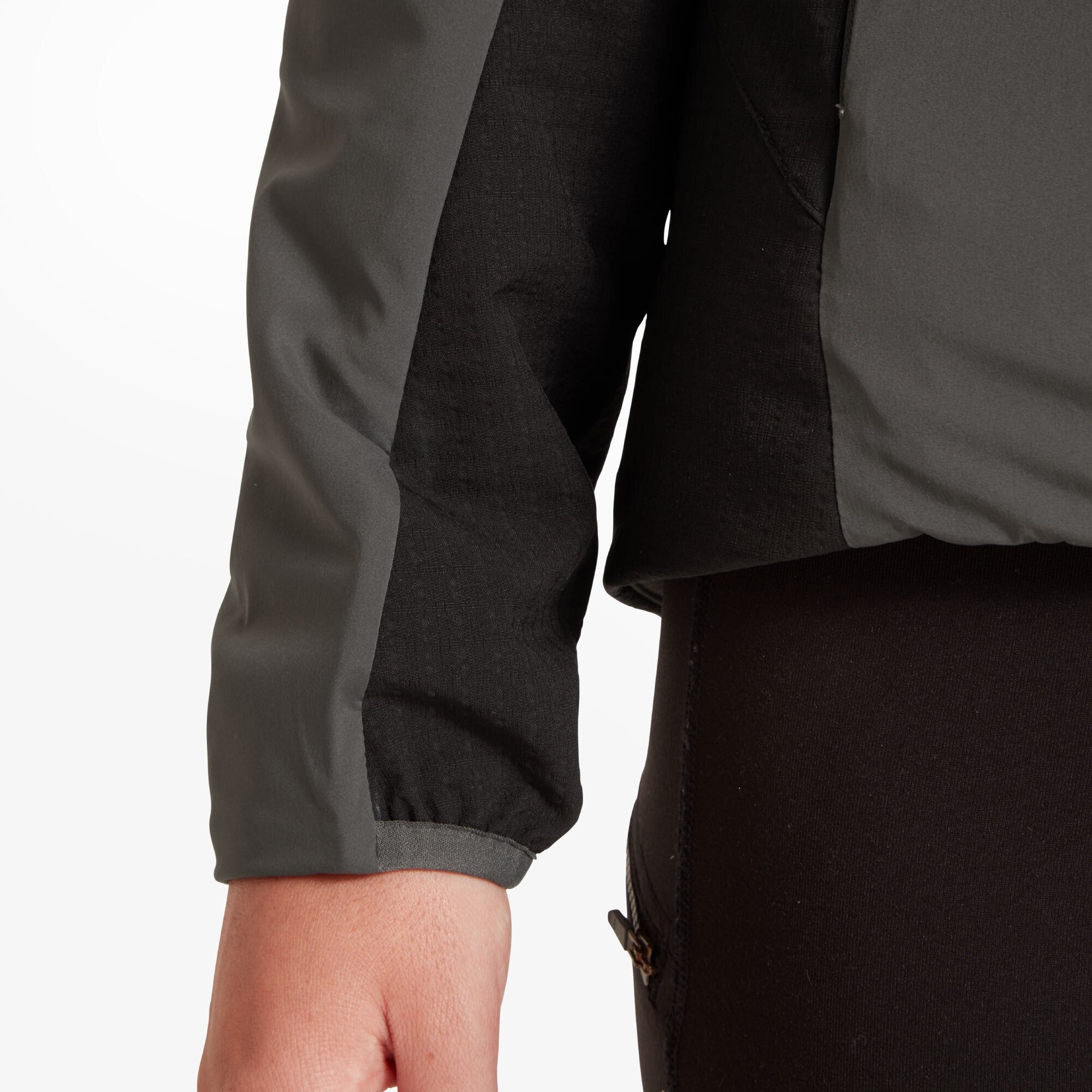 Womens Darkstart Fusion Jacket - Ash/Black