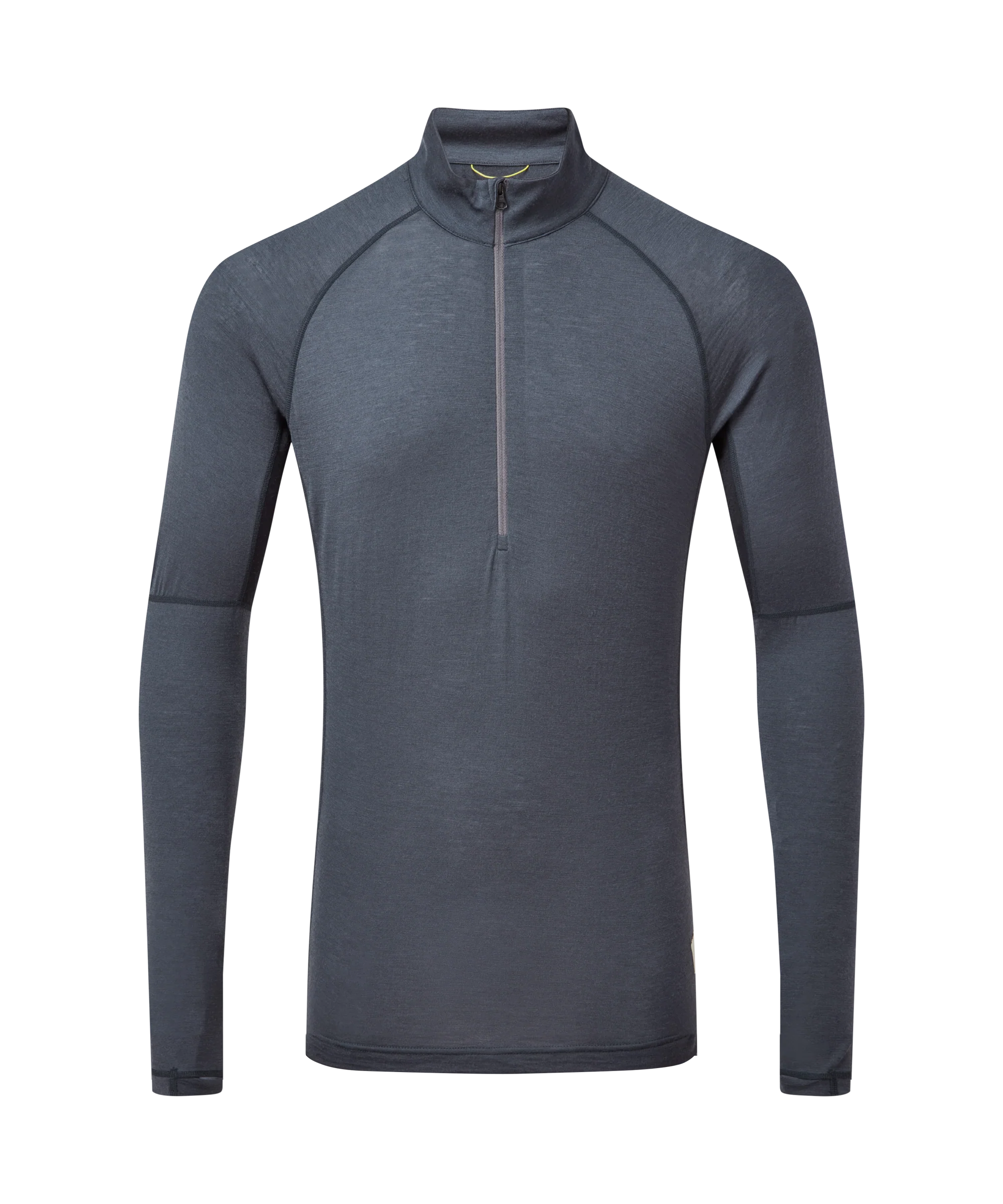 Mens Boulder 125 Quarter Zip Top - Dusk Blue/Black