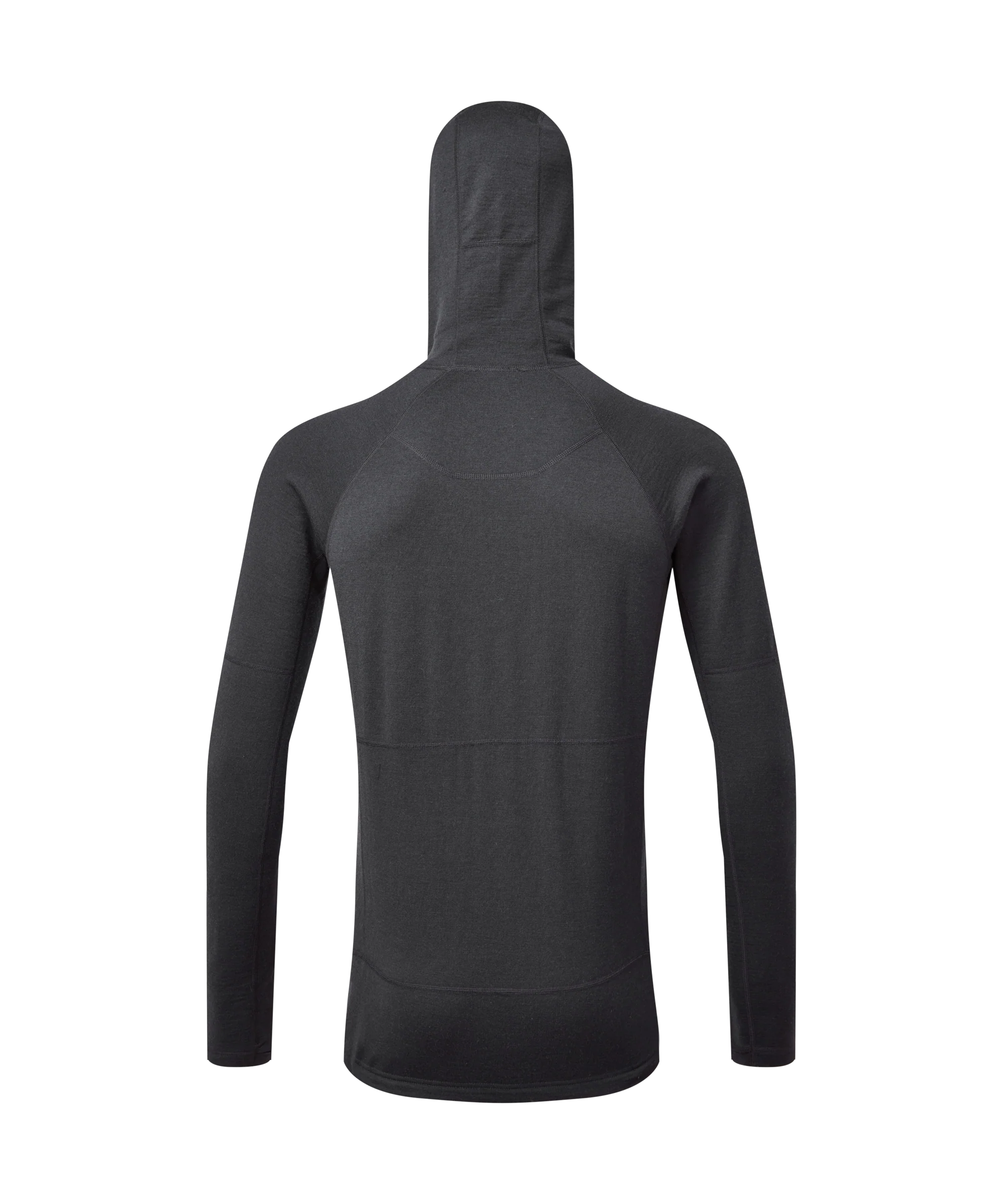 Mens Eldorado Merino Hoodie - Black