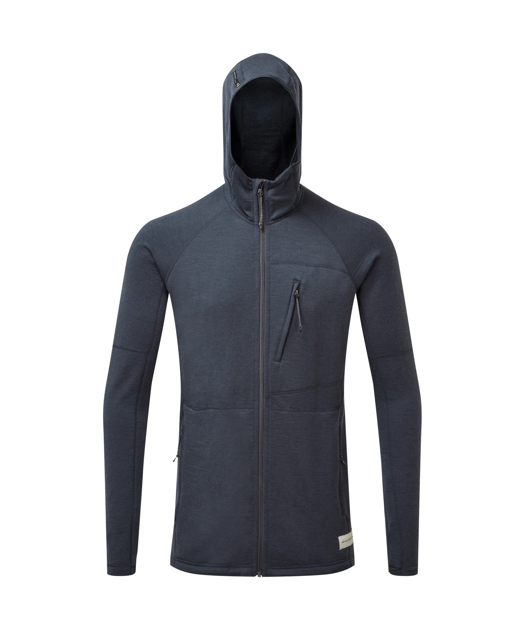 Mens Eldorado Merino Hoodie - Dusk Blue