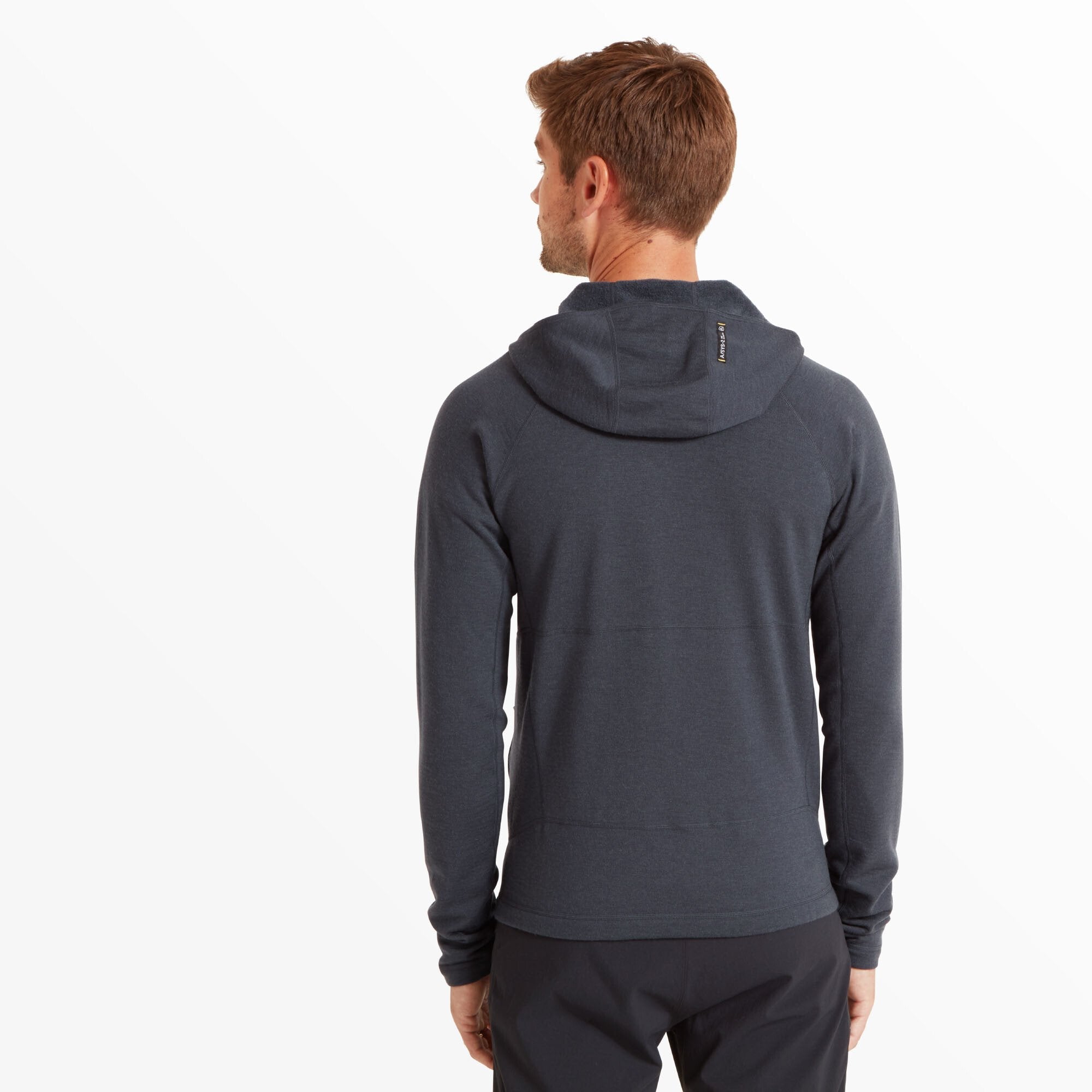 Mens Eldorado Merino Hoodie - Dusk Blue