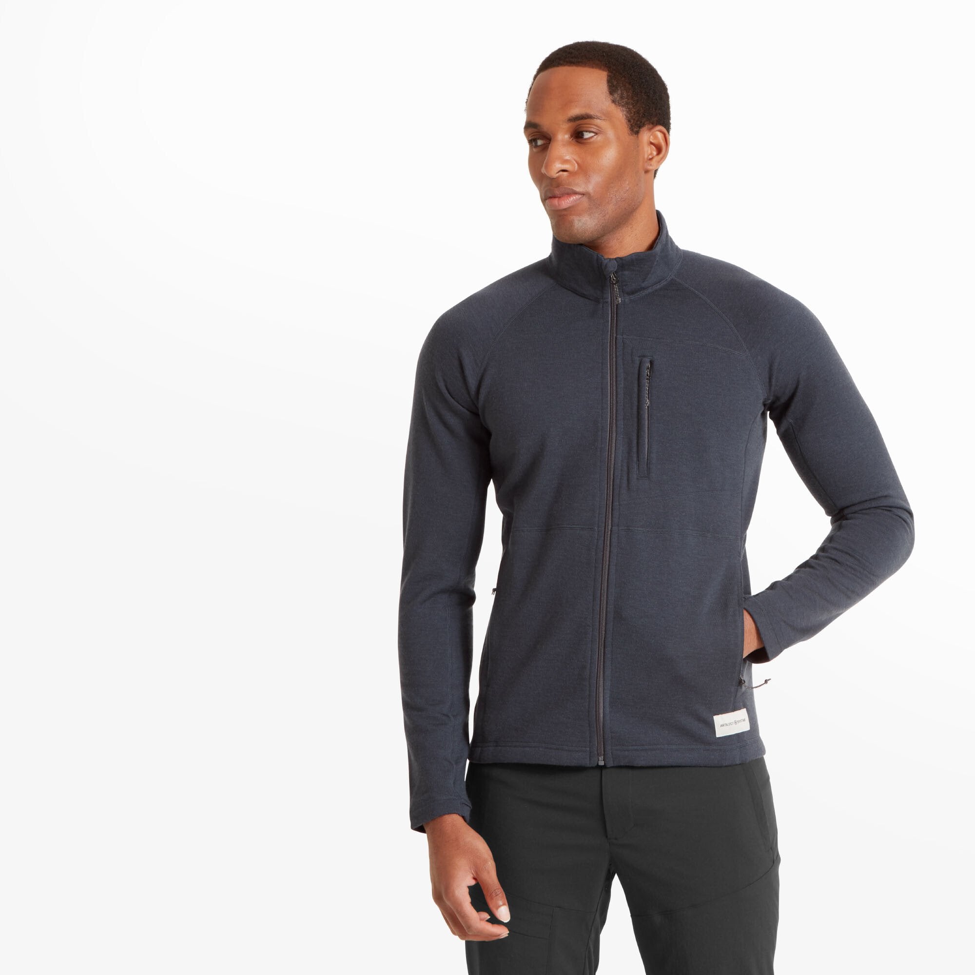 Mens Eldorado Merino Jacket - Dusk Blue