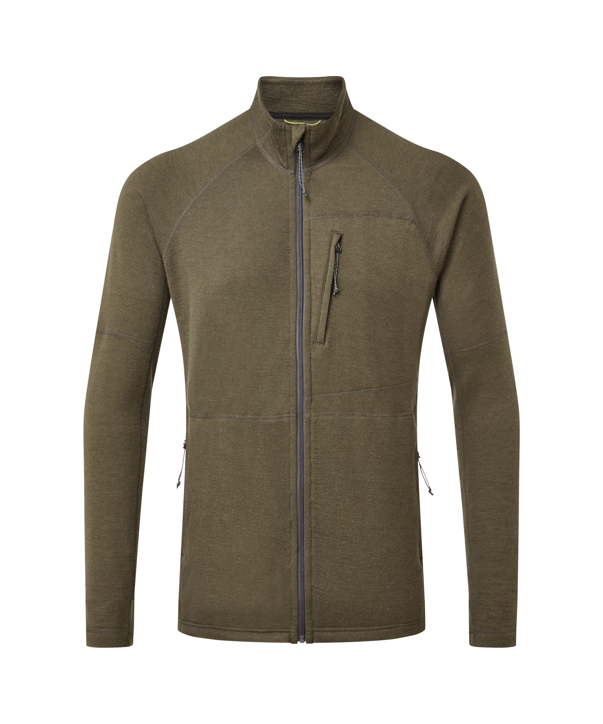 Mens Eldorado Merino Jacket - Deep Olive