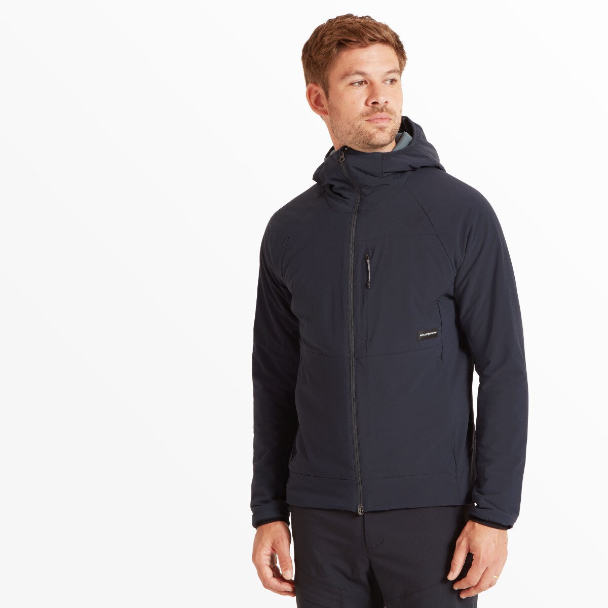 Mens Elevate Primaloft Bio Insulated Hoodie - Sky Captain