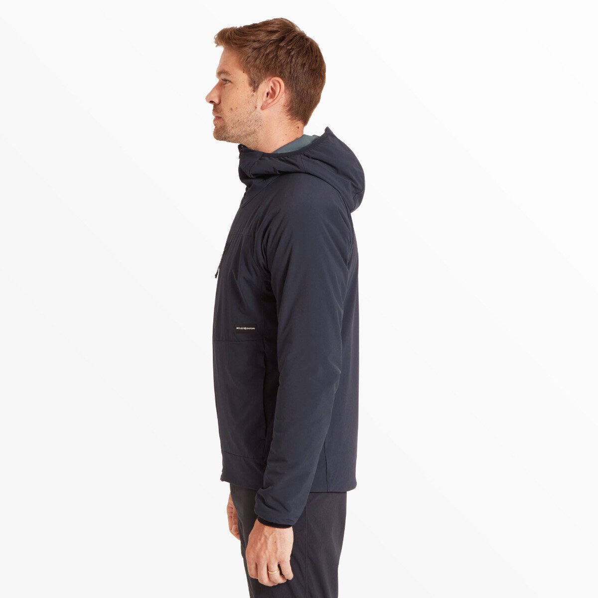 Mens Elevate Primaloft Bio Insulated Hoodie - Sky Captain